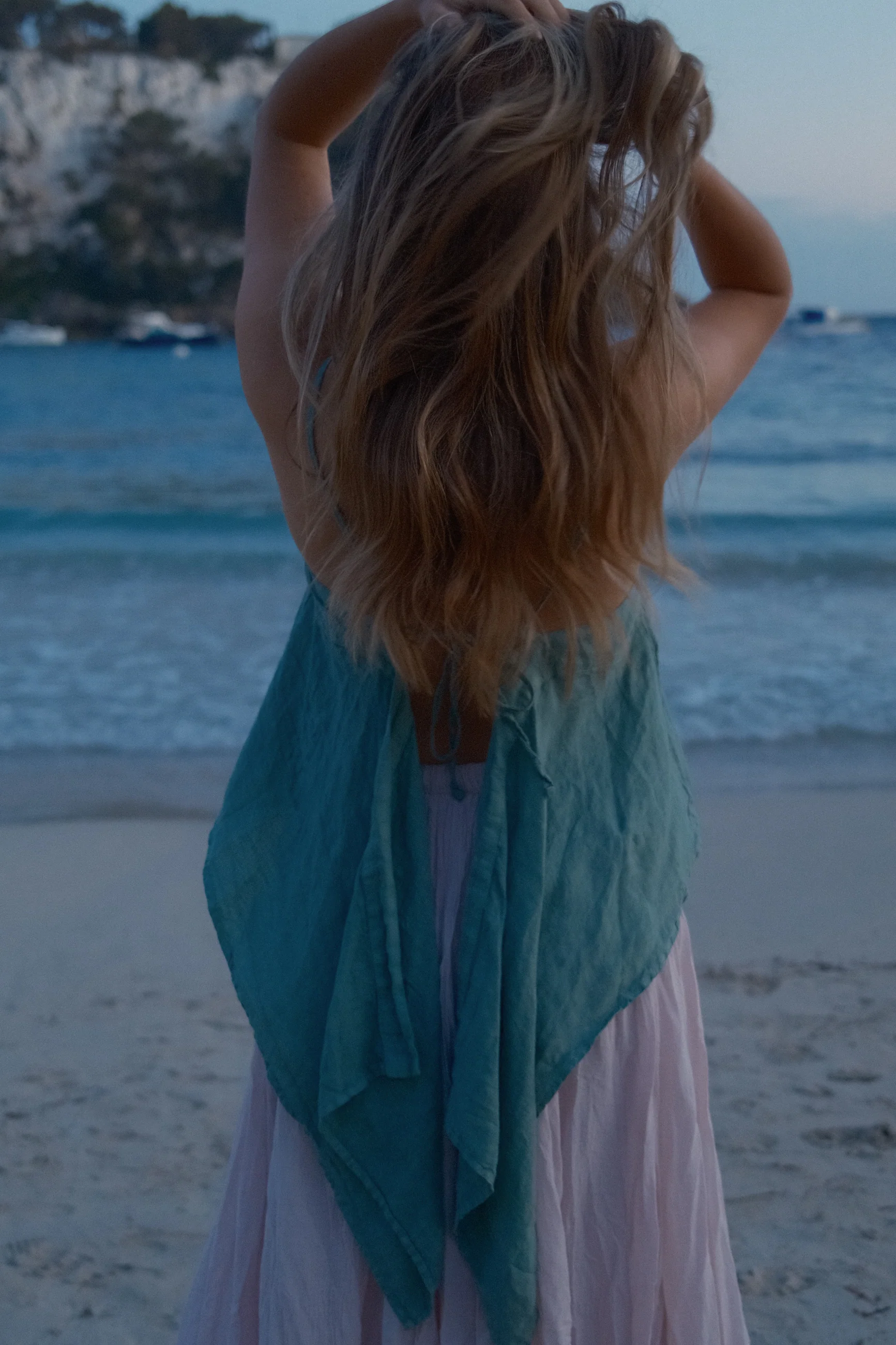 100% LINNEN FLOWY TOP AGATA - Image 5