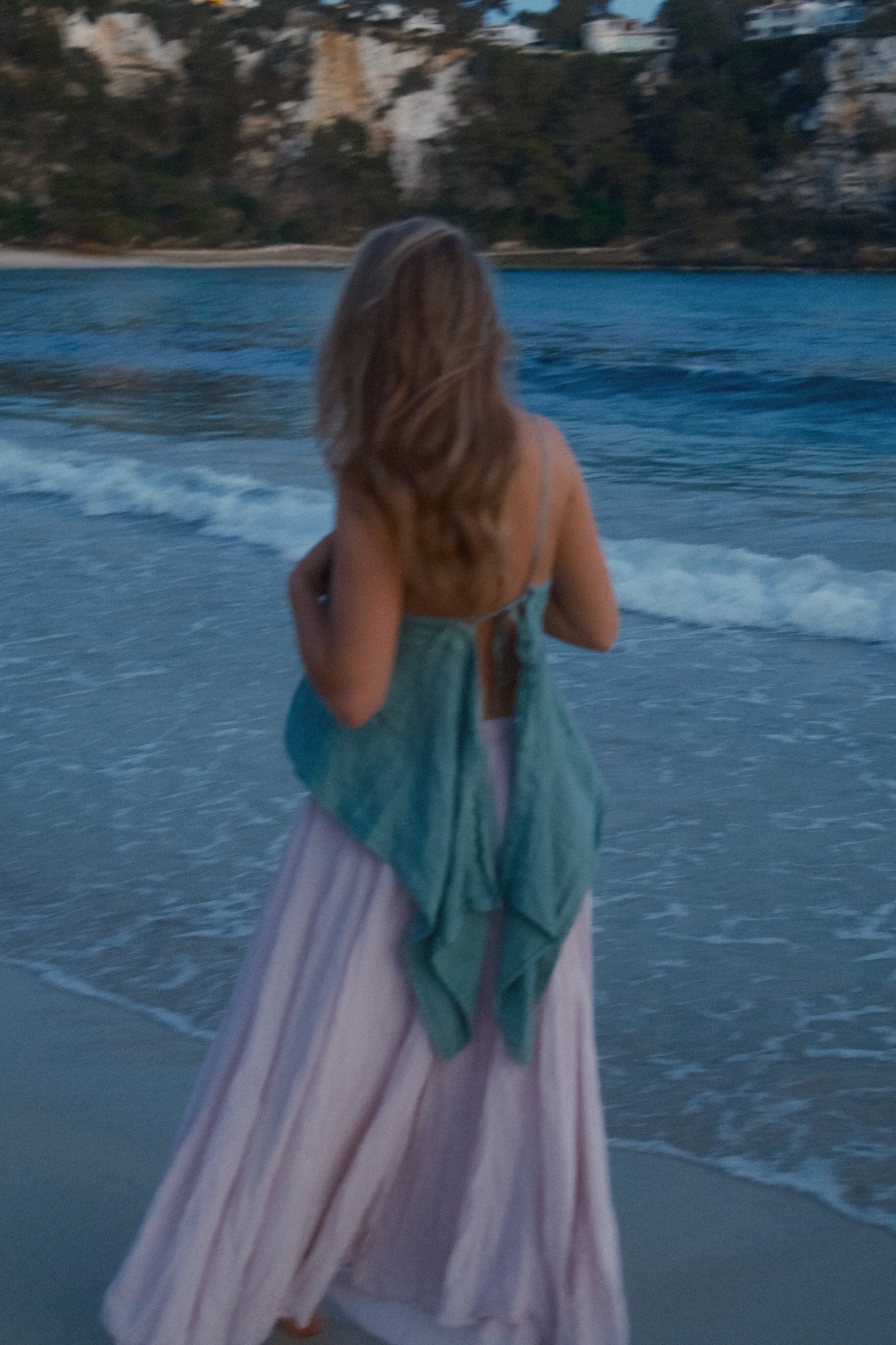 100% LINNEN FLOWY TOP AGATA - Image 9