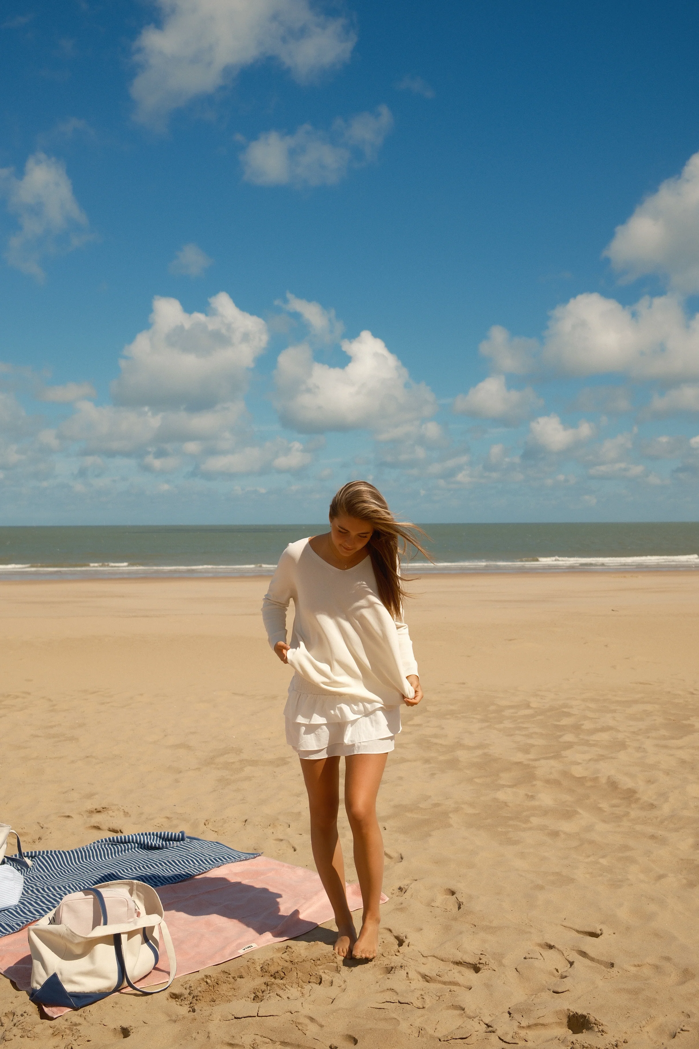 ANNIE SKIRT OFF-WHITE - Image 5