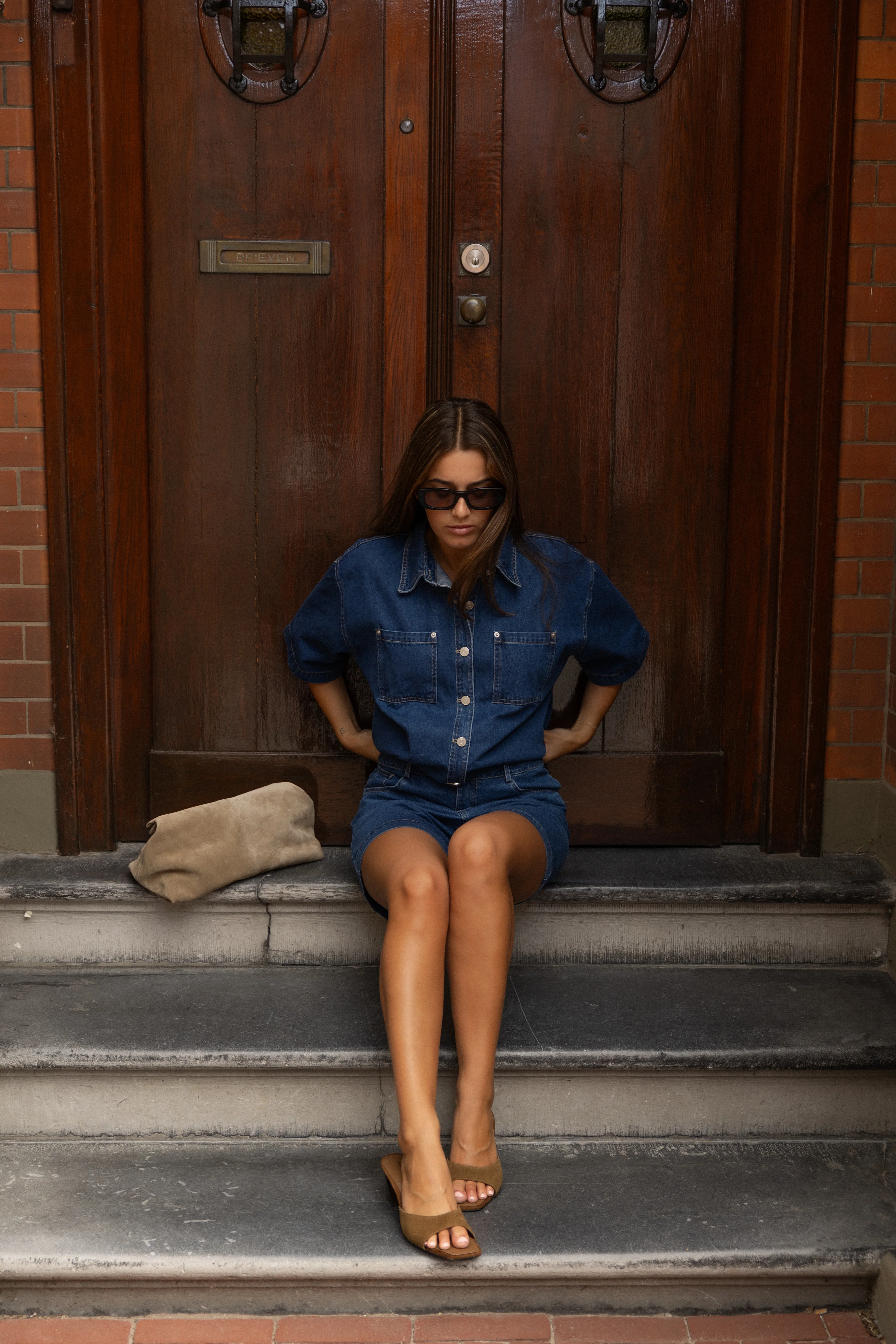 AVA SHIRT DENIMBLUE - Image 6