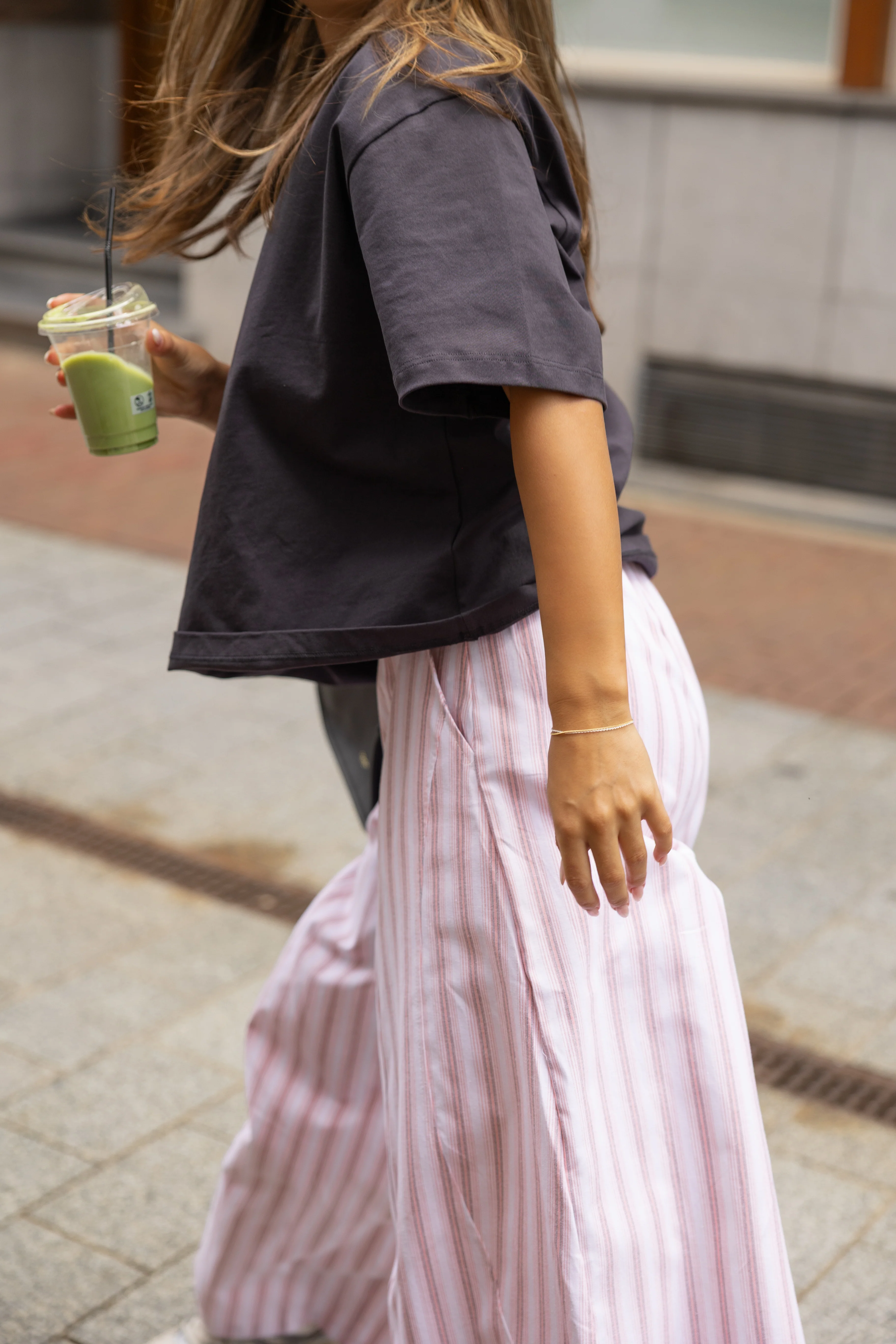 BASIC COTTON TEE NAVY - Image 4