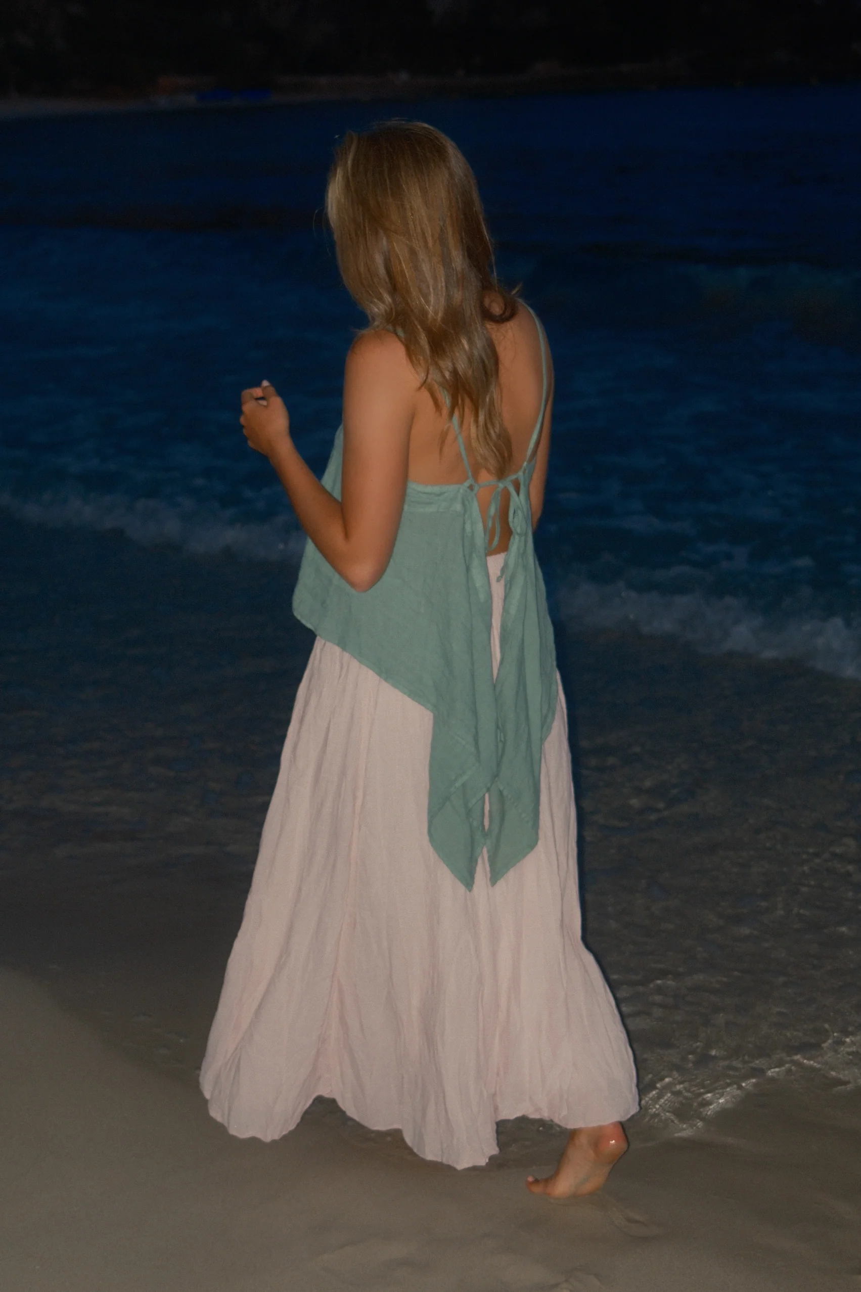 100% LINNEN FLOWY TOP AGATA - Image 11