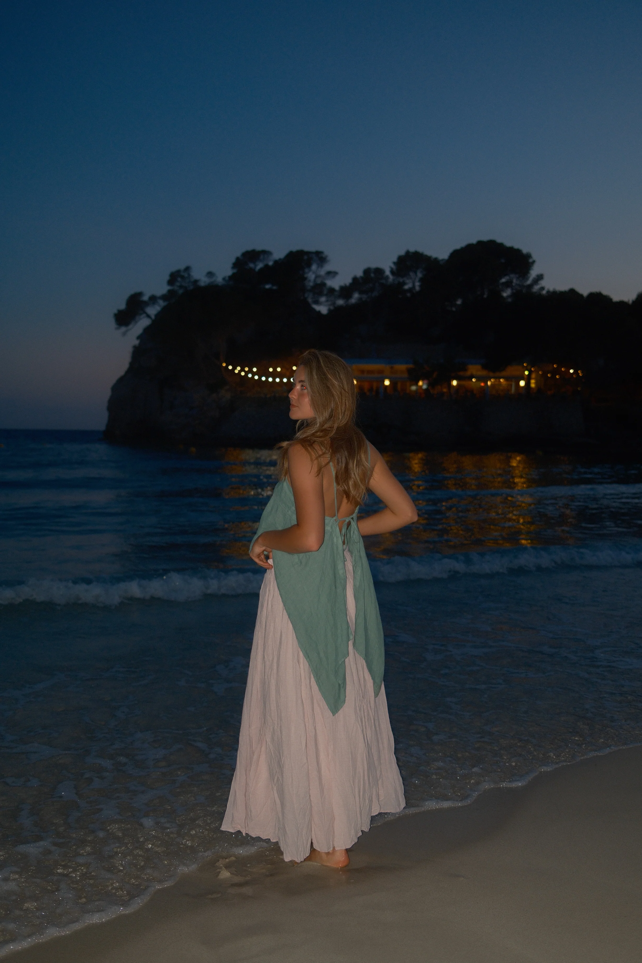 100% LINNEN FLOWY TOP AGATA - Image 2