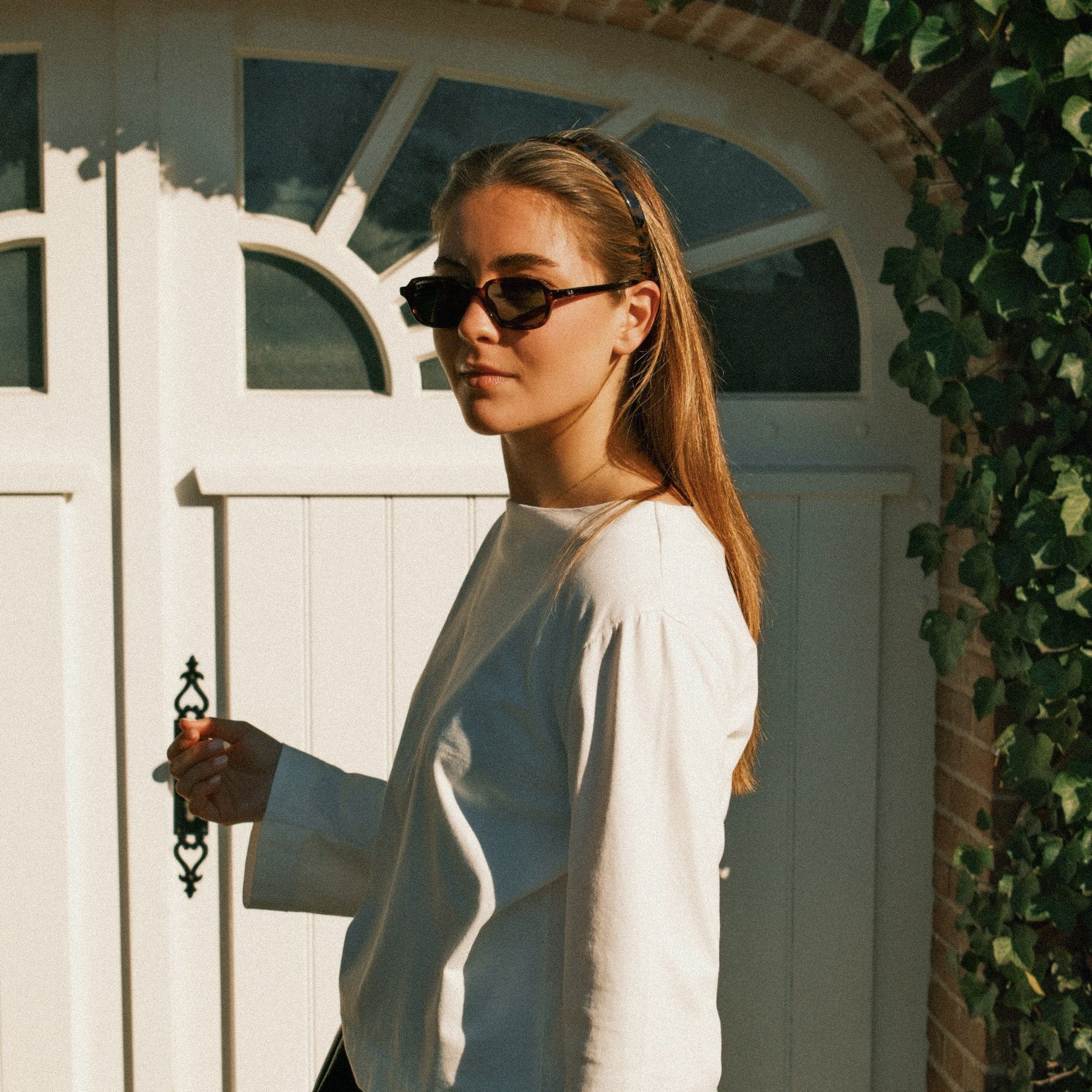 ELLA COTTON LONGSLEEVE WHITE - Image 8