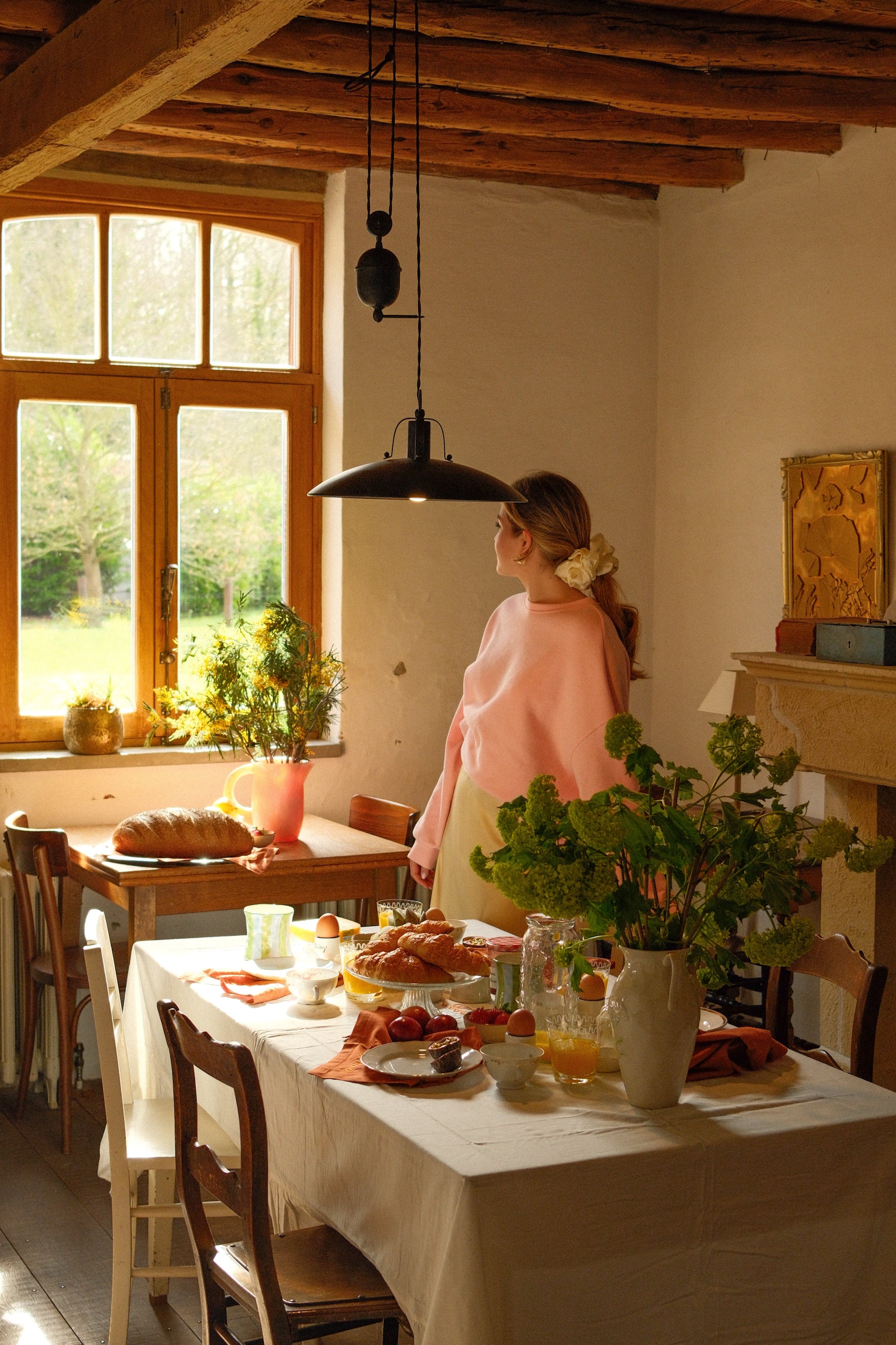 ESSENTIAL OVERSIZED SWEATER PINK - Image 5