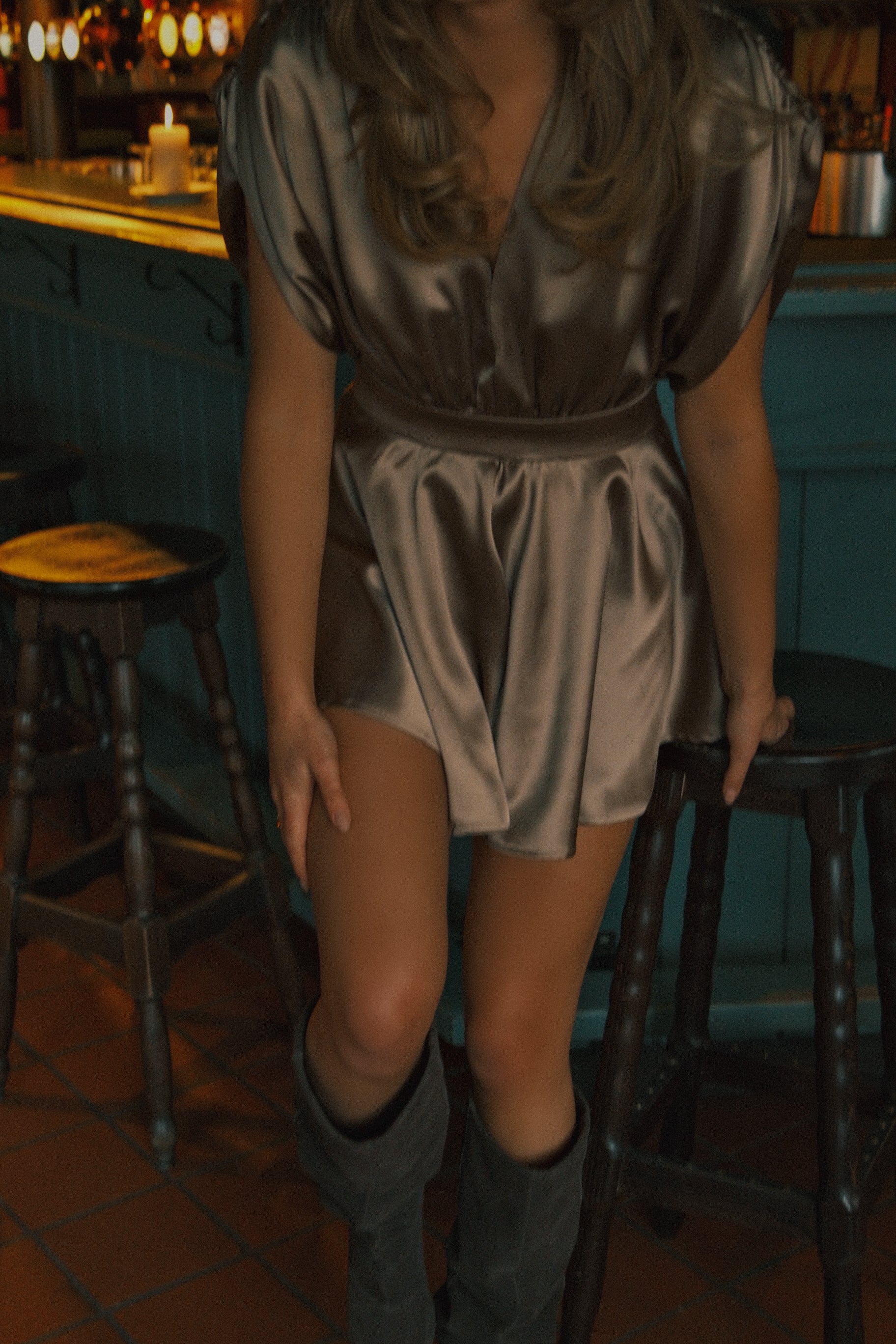 NYE JUMPSUIT TAUPE - Image 4