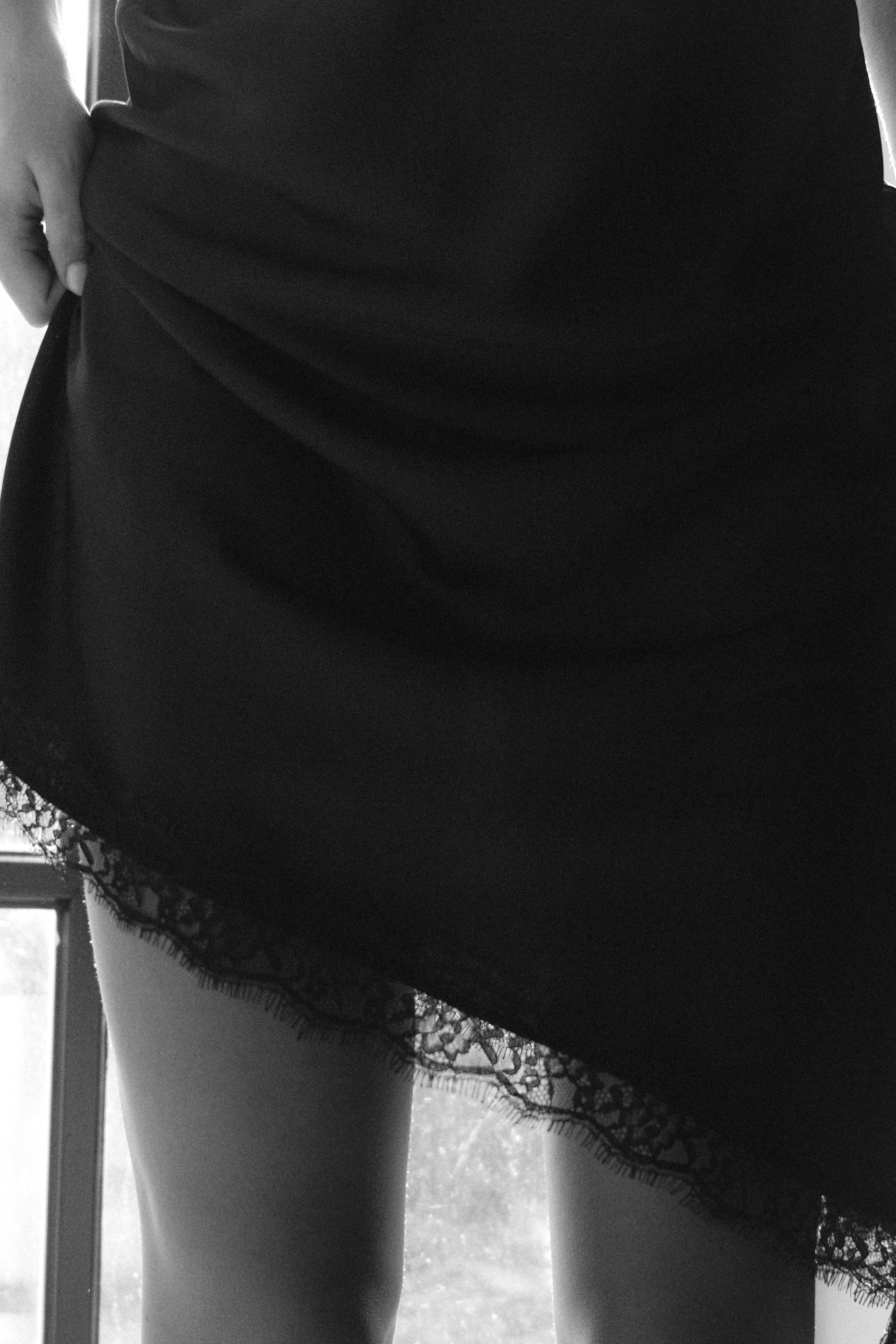 LACY DRESS BLACK - Image 10