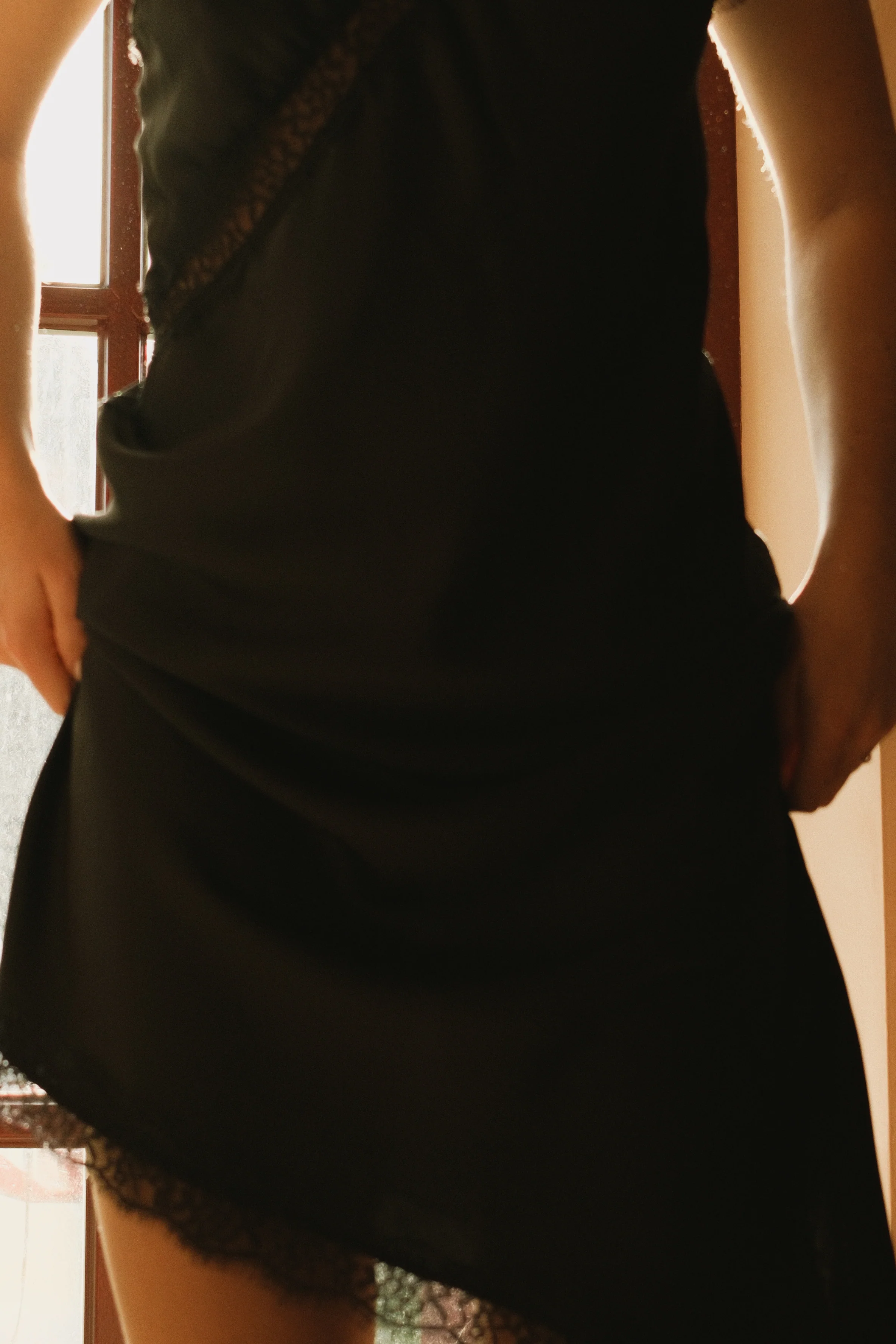 LACY DRESS BLACK - Image 11