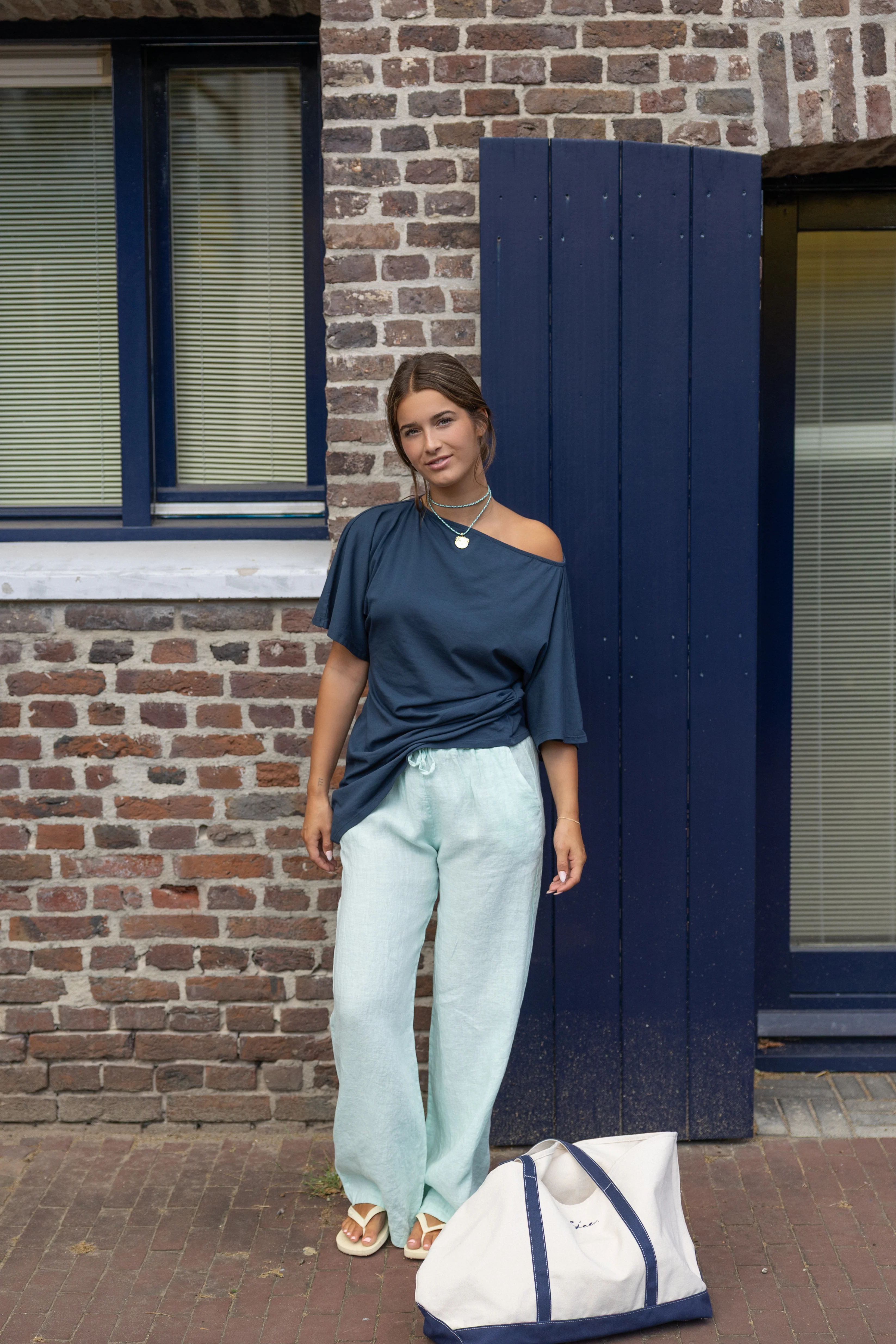 LINNEN RAE PANTS LIGHTGREEN - Image 5