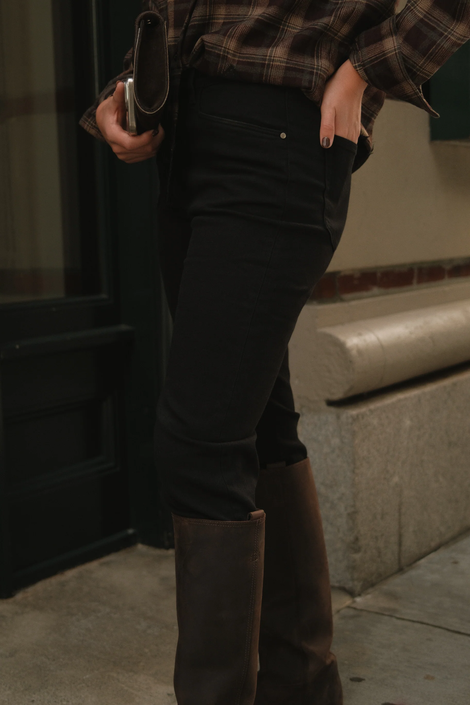 MANHATTAN CIGARETTE JEANS BLACK - Image 8