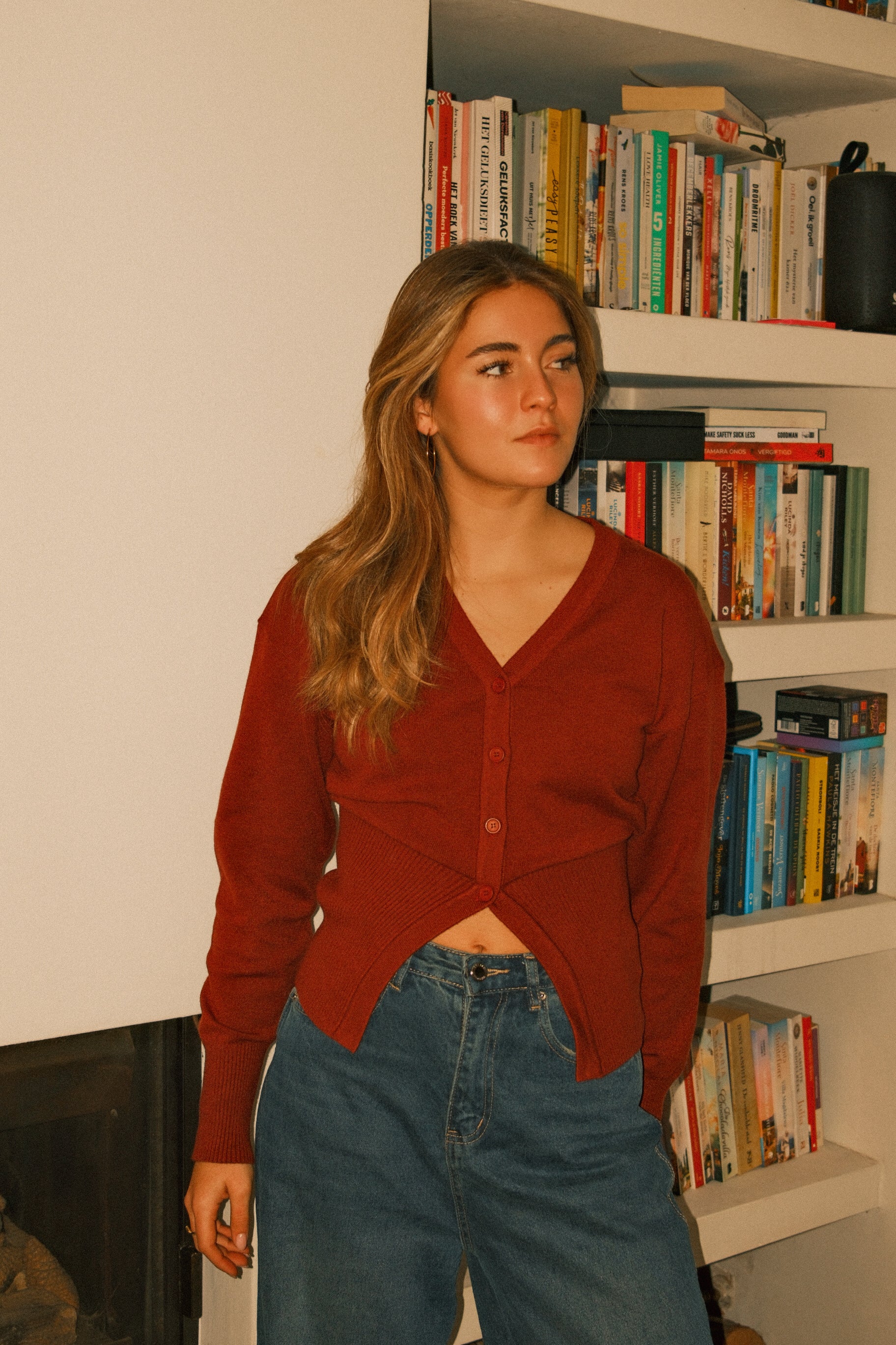 MARY CARDIGAN BORDEAUX - Image 10