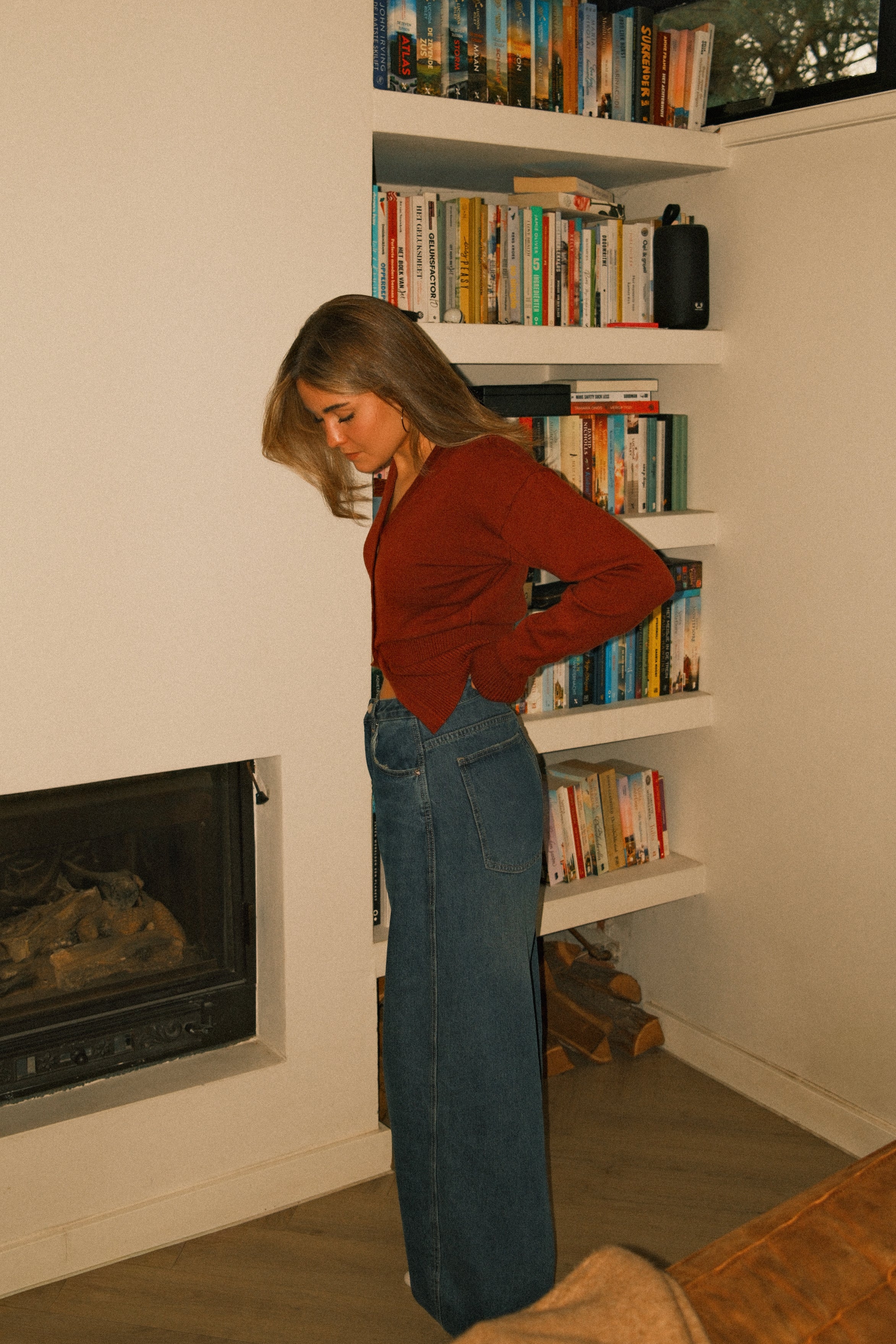MARY CARDIGAN BORDEAUX - Image 7