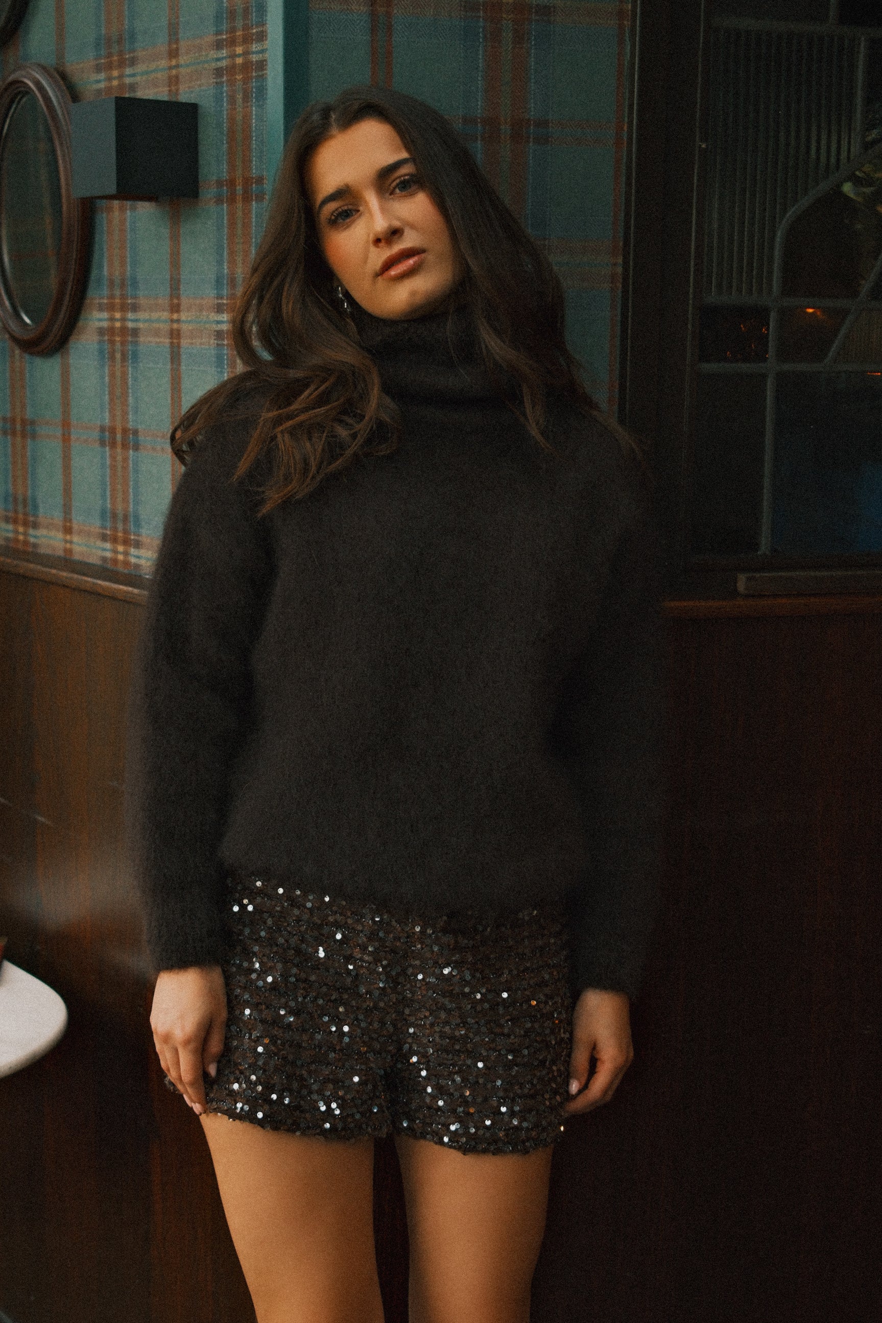 MOHAIR COL KNIT CHOCO - Image 3