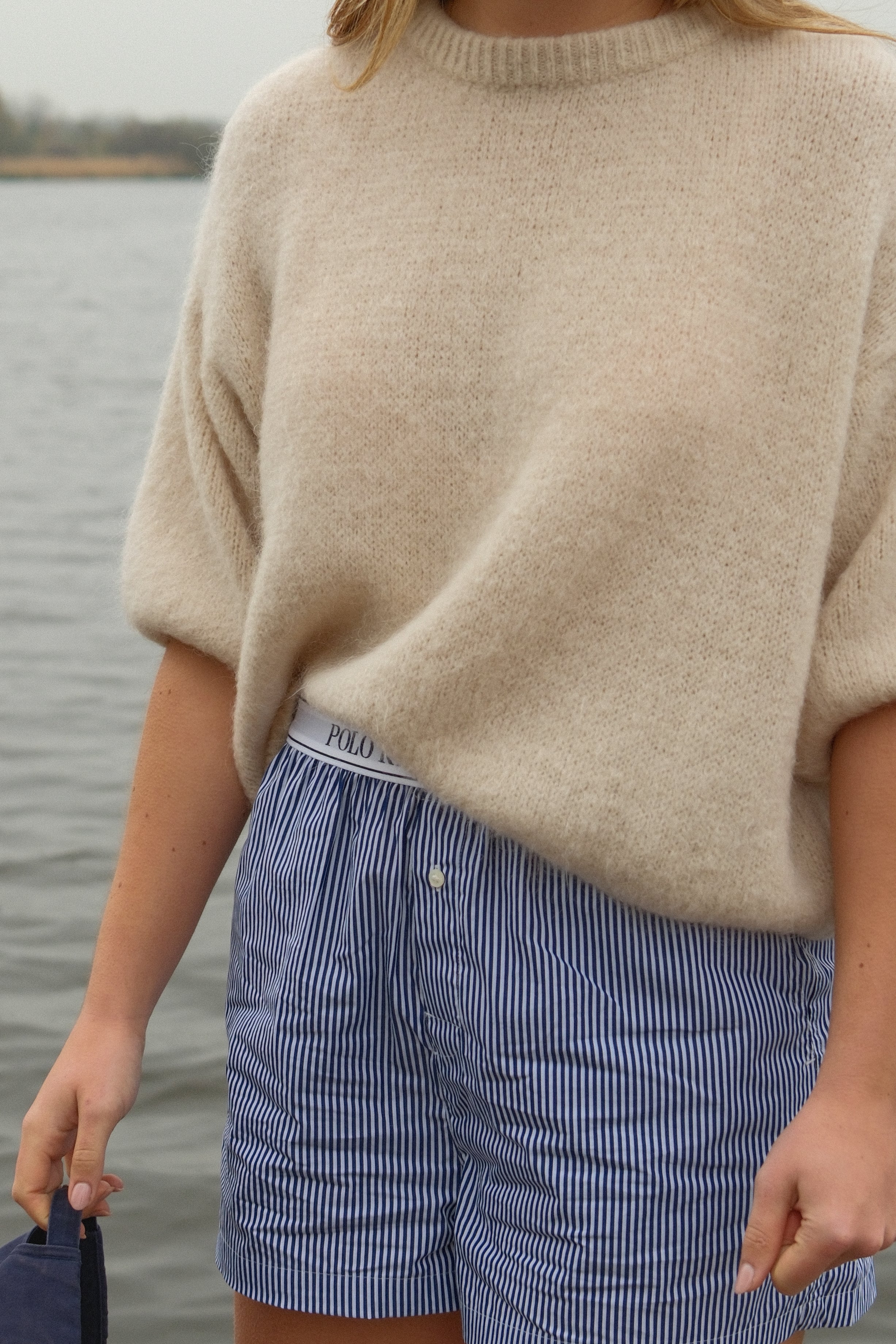 MOHAIR TESS KNIT BEIGE - Image 7