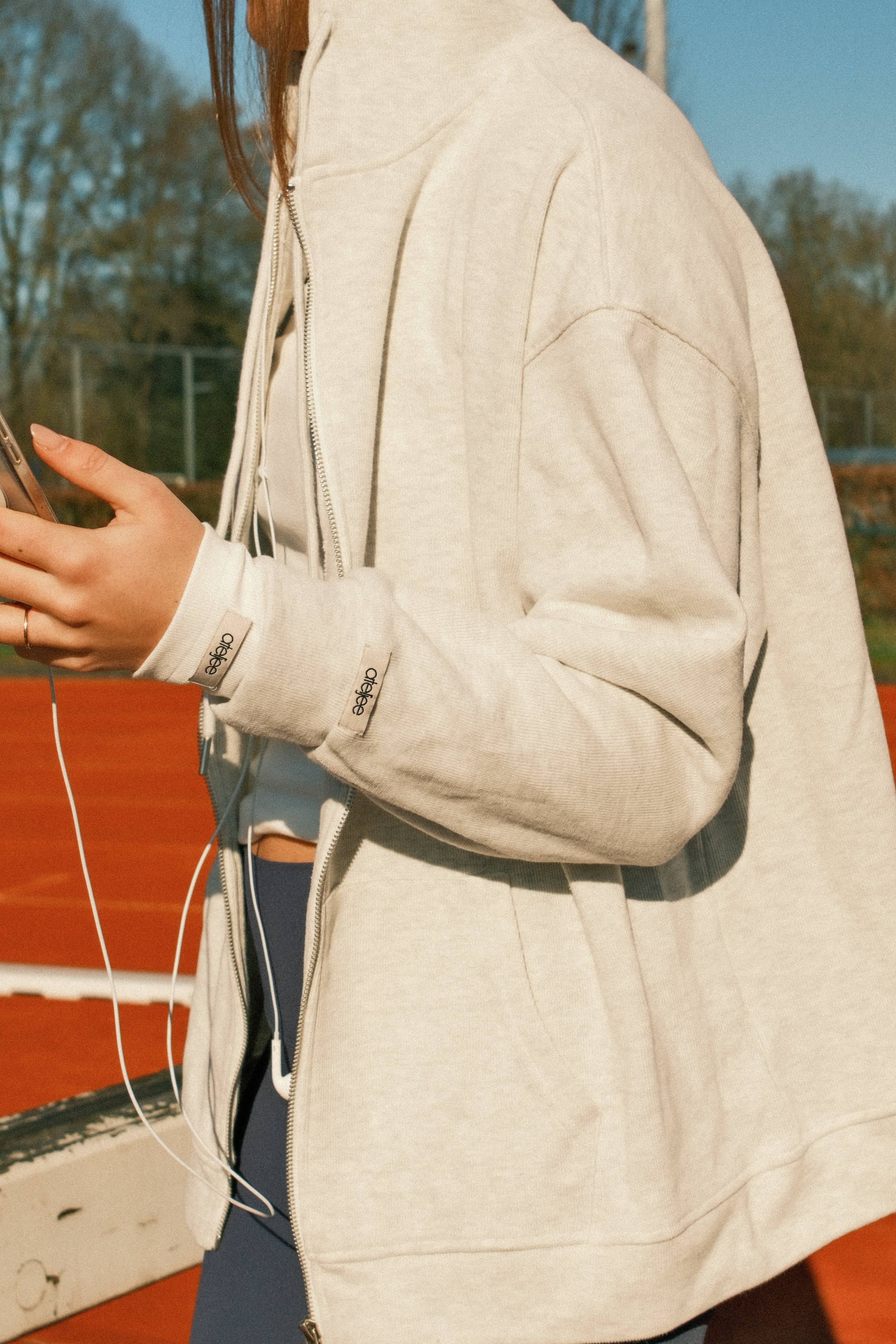 OVERSIZED ATELJEE VEST GREY - Image 6