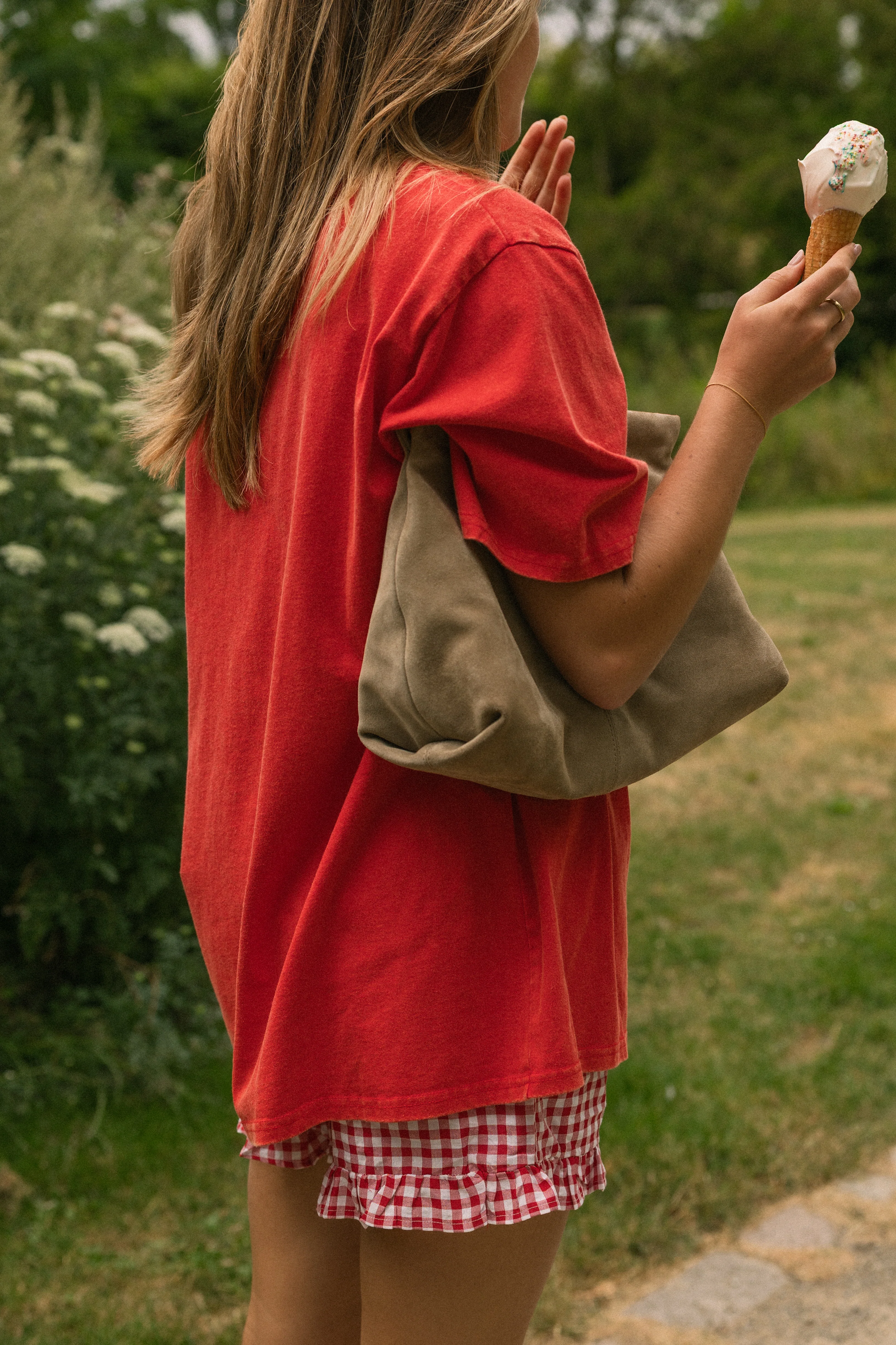 OVERSIZED MABEL TEE RED - Image 5