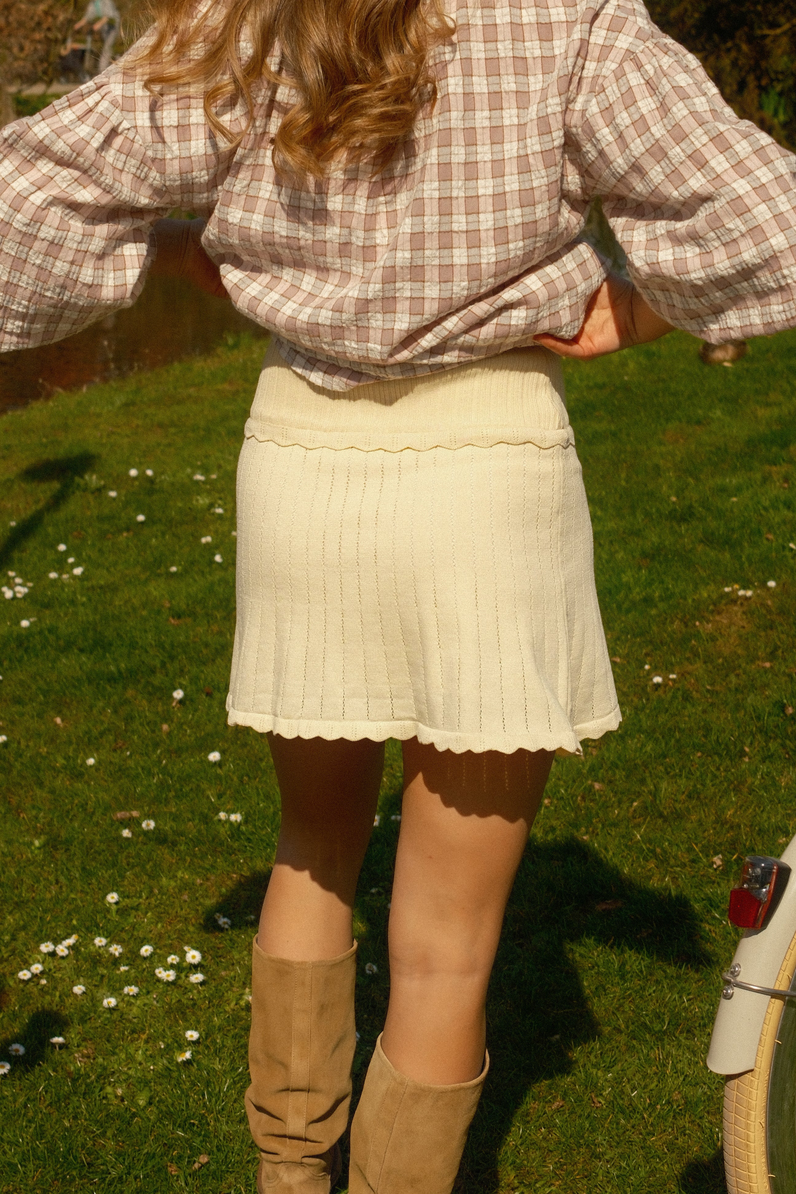 ROSALIE SKIRT BUTTER YELLOW - Image 5