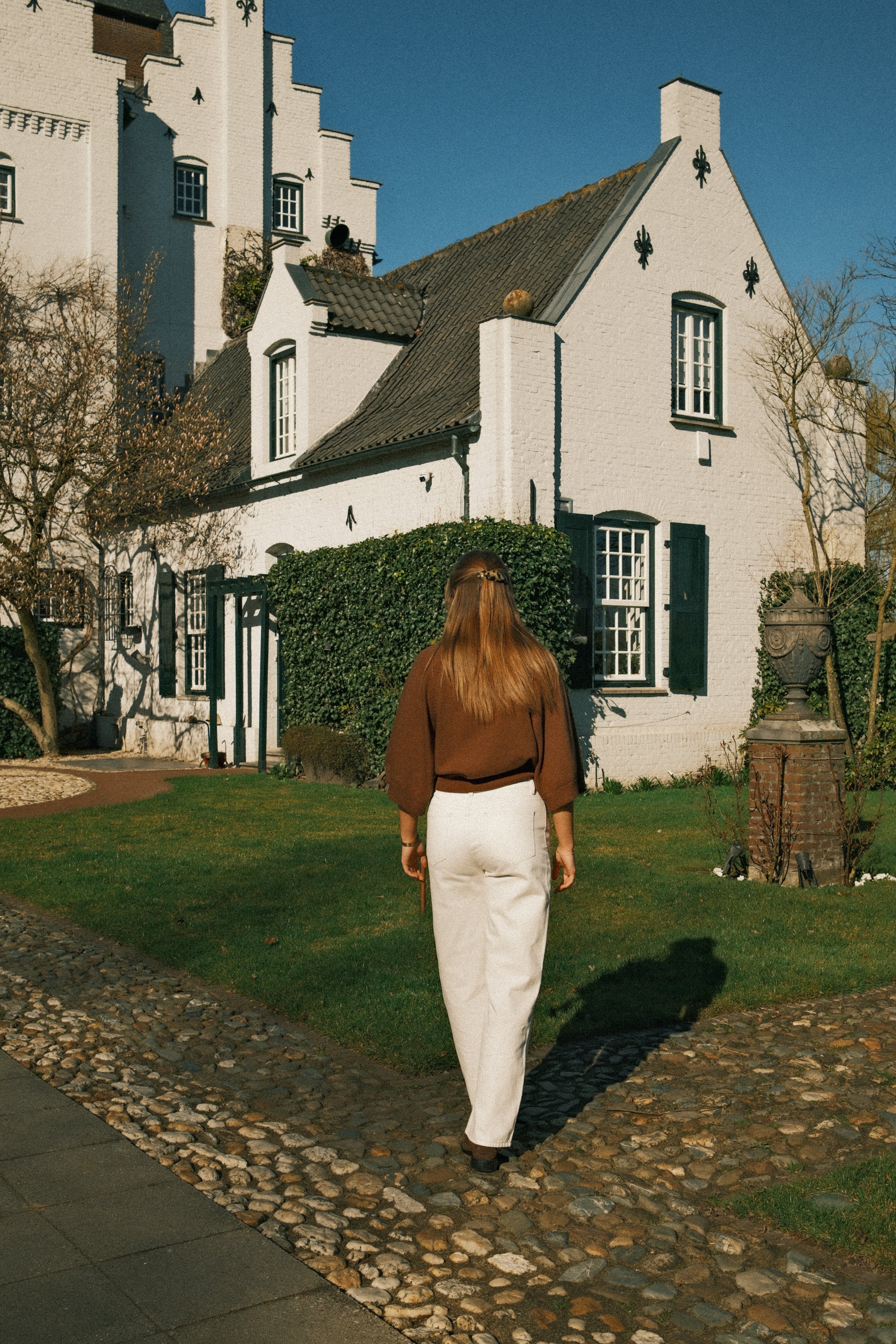 STRAIGHT WIDE NORA JEANS WHITE - Image 7
