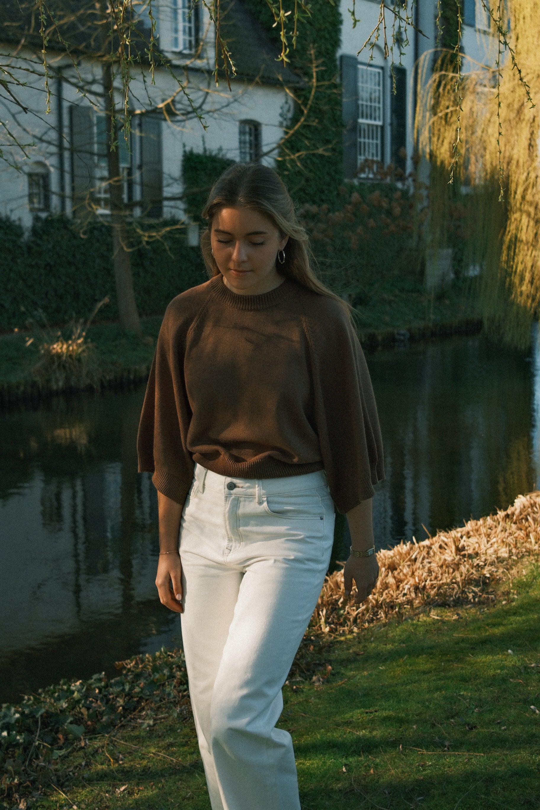 STRAIGHT WIDE NORA JEANS WHITE - Image 5