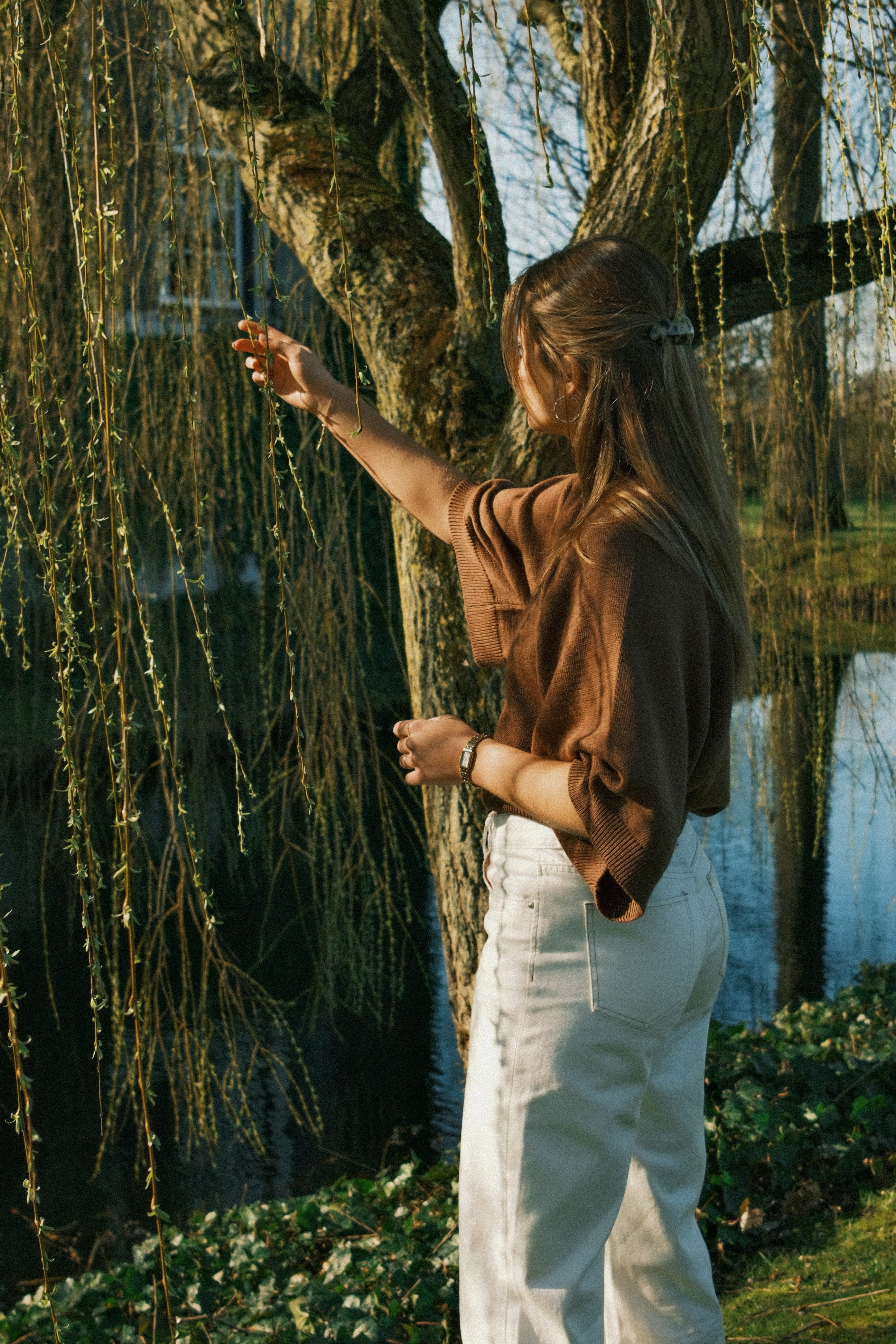 STRAIGHT WIDE NORA JEANS WHITE - Image 4