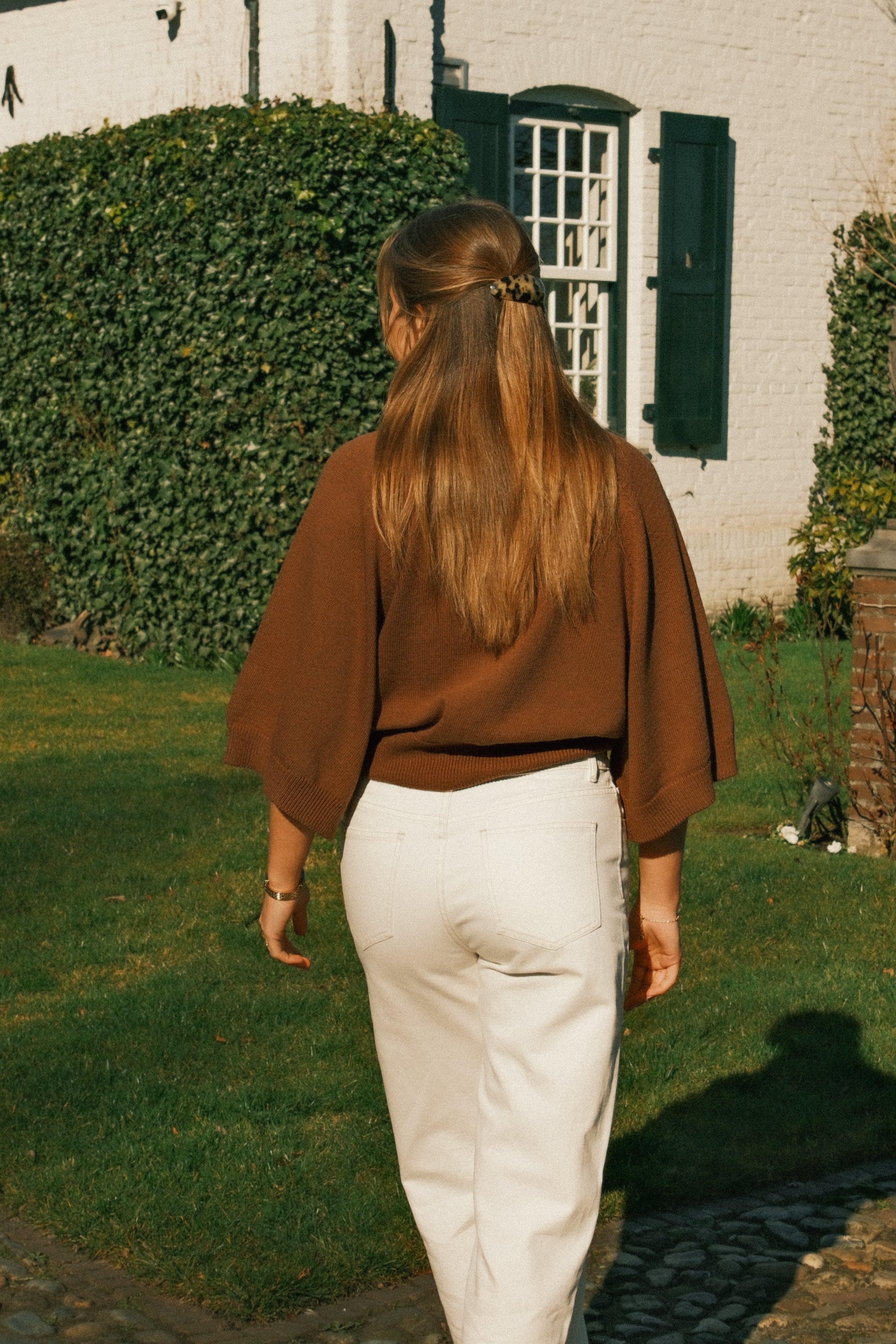 STRAIGHT WIDE NORA JEANS WHITE - Image 6
