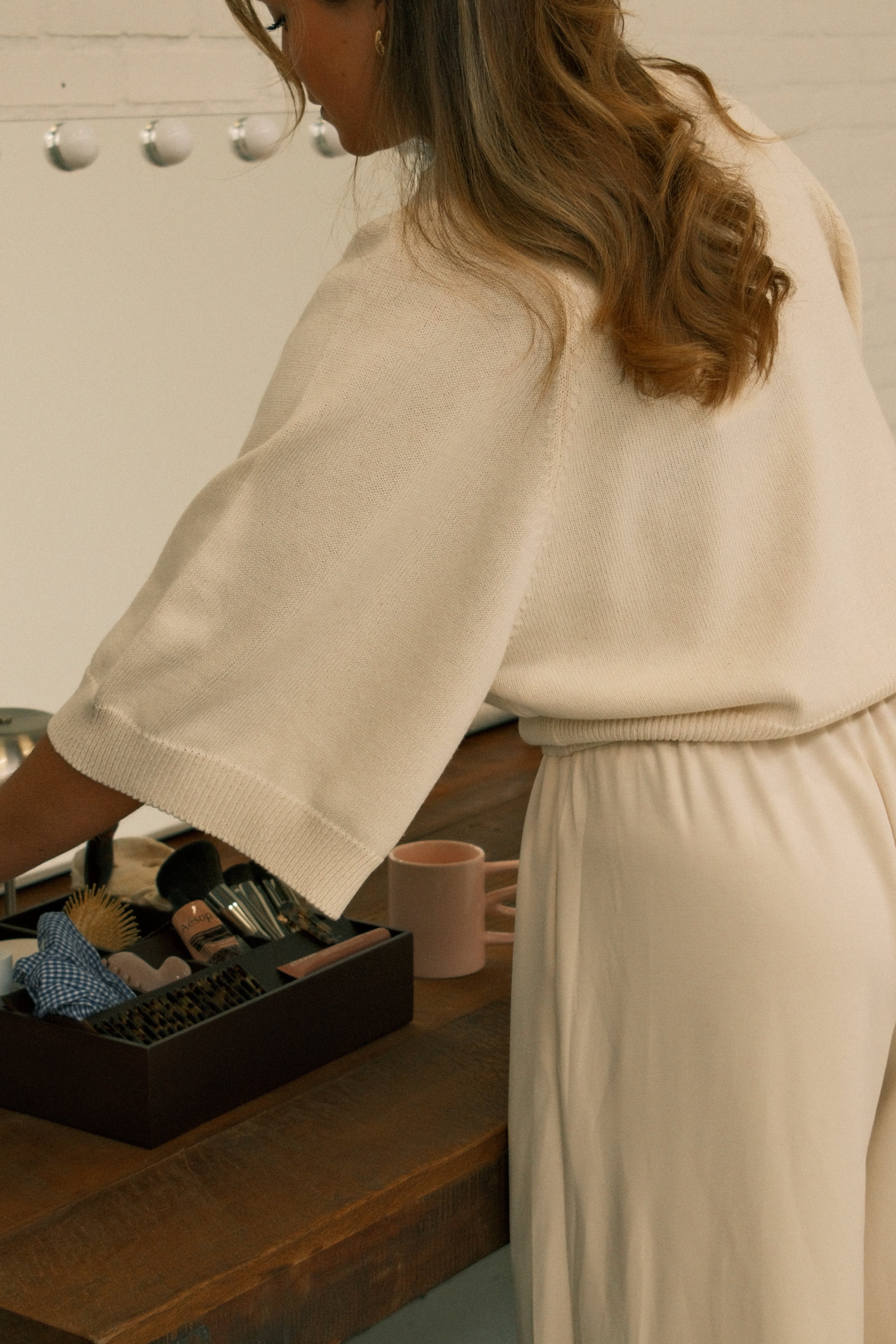 THE COTTON SAAR KNIT ECRU - Image 4