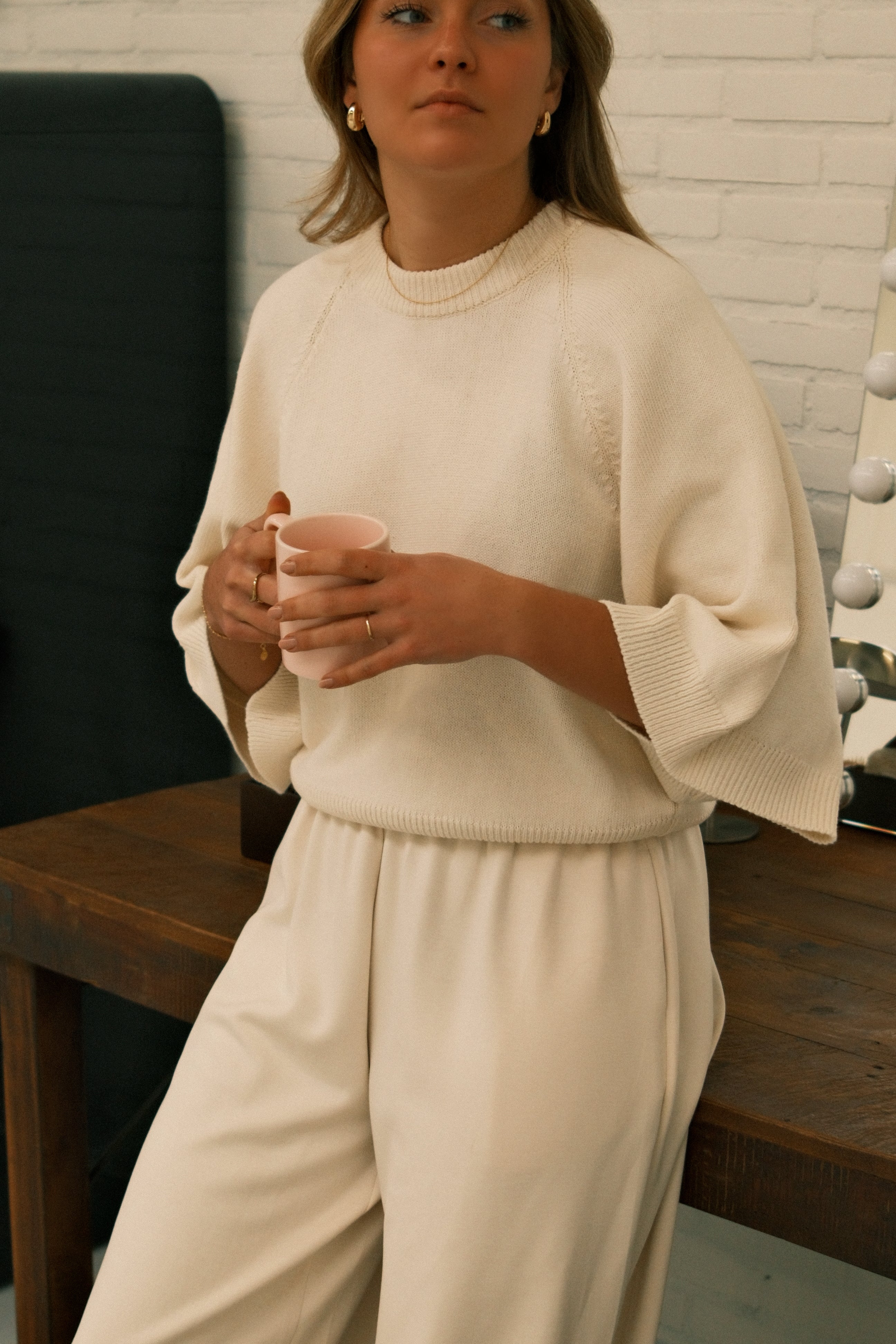 THE COTTON SAAR KNIT ECRU - Image 7