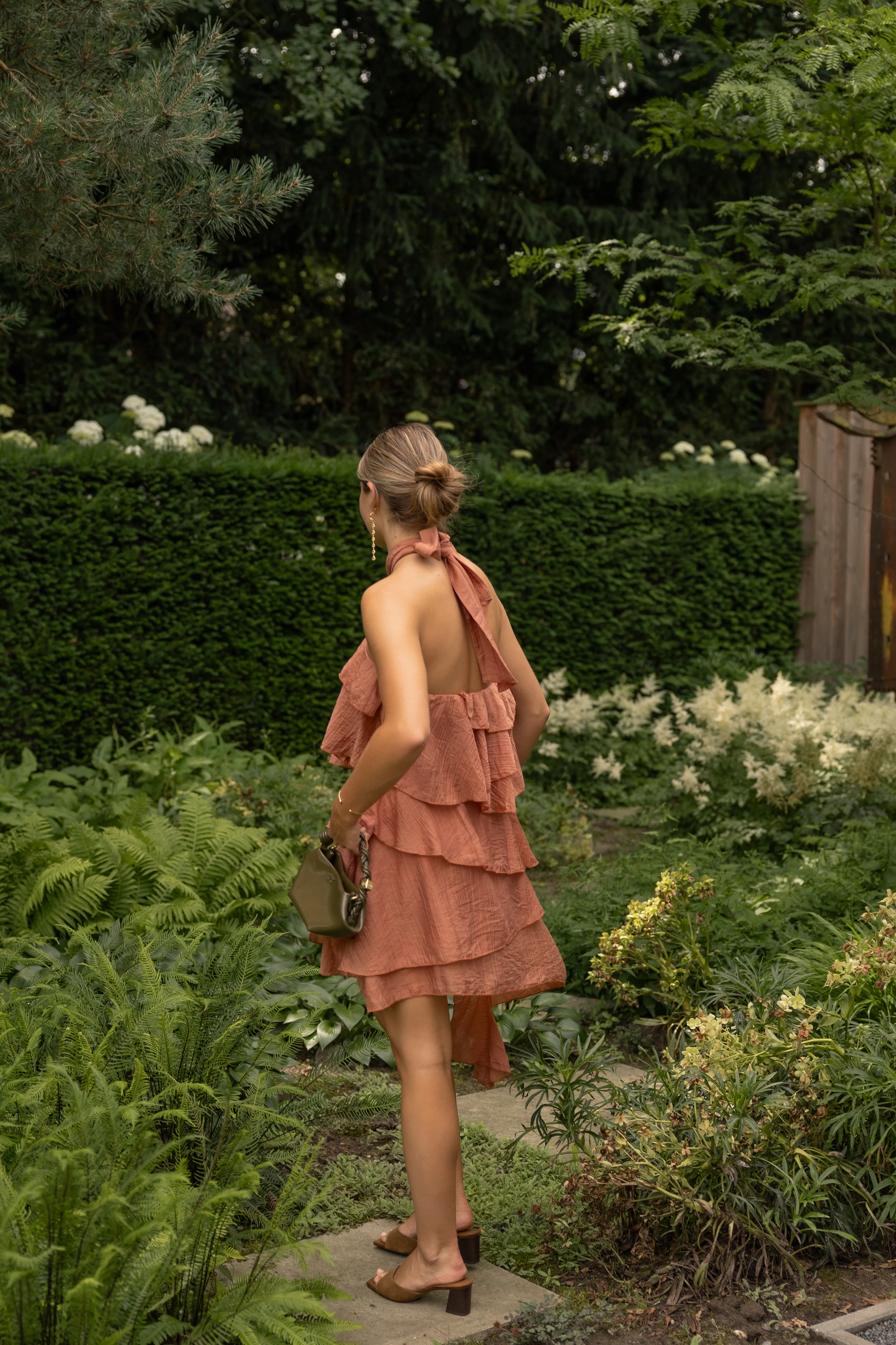 THE JOSIE DRESS RUST - Image 2