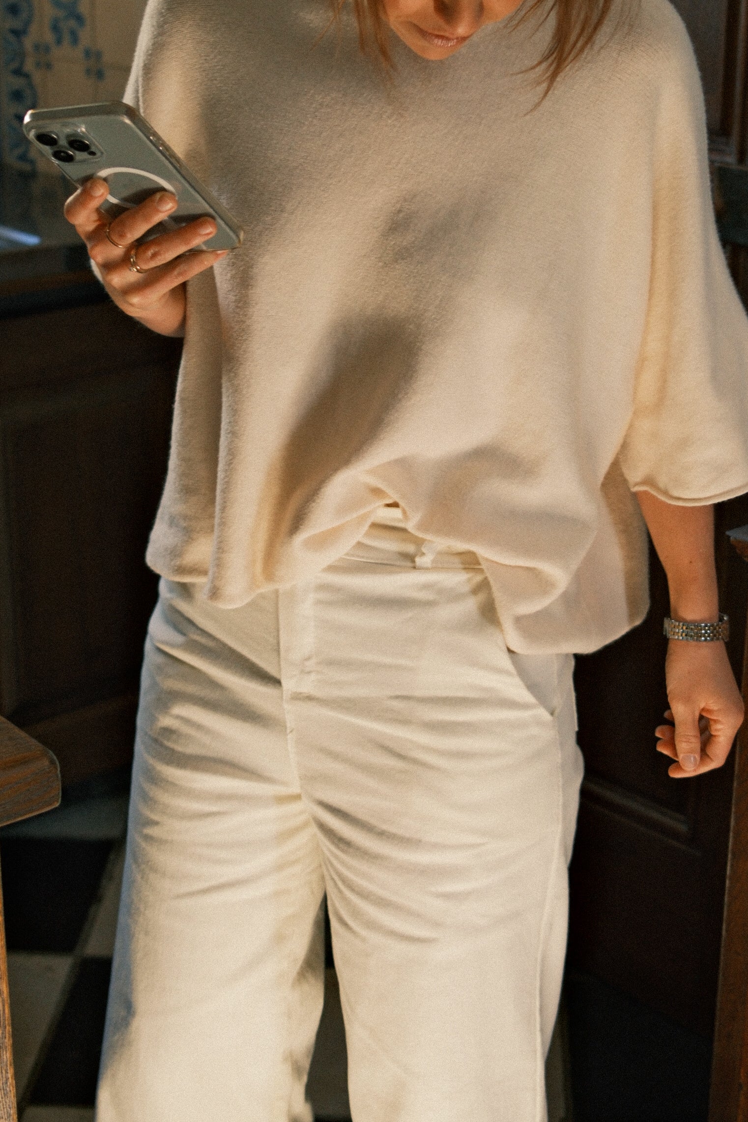 THE LILY KNIT ECRU - Image 5