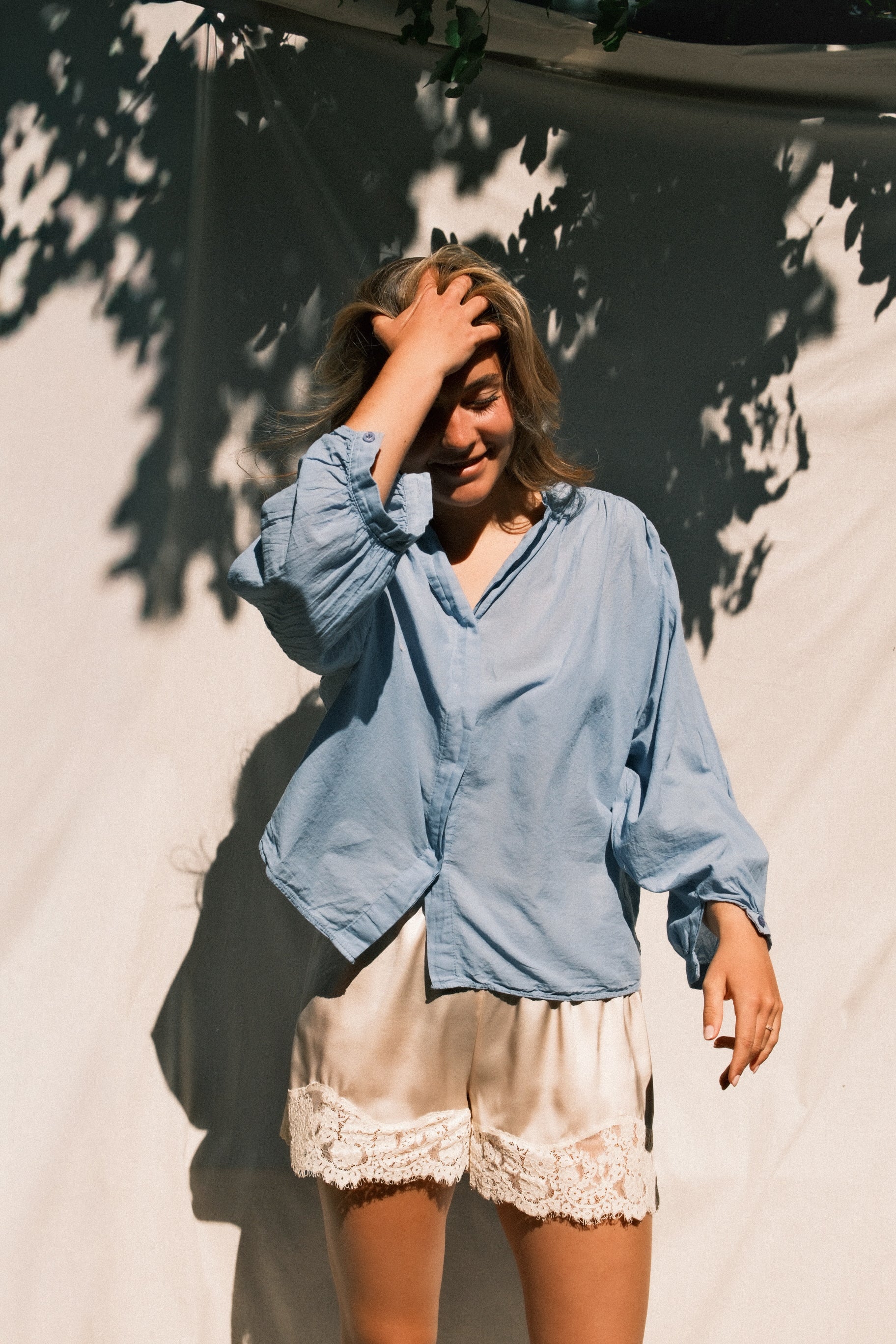 THE NORAH SHIRT DENIMBLUE - Image 7