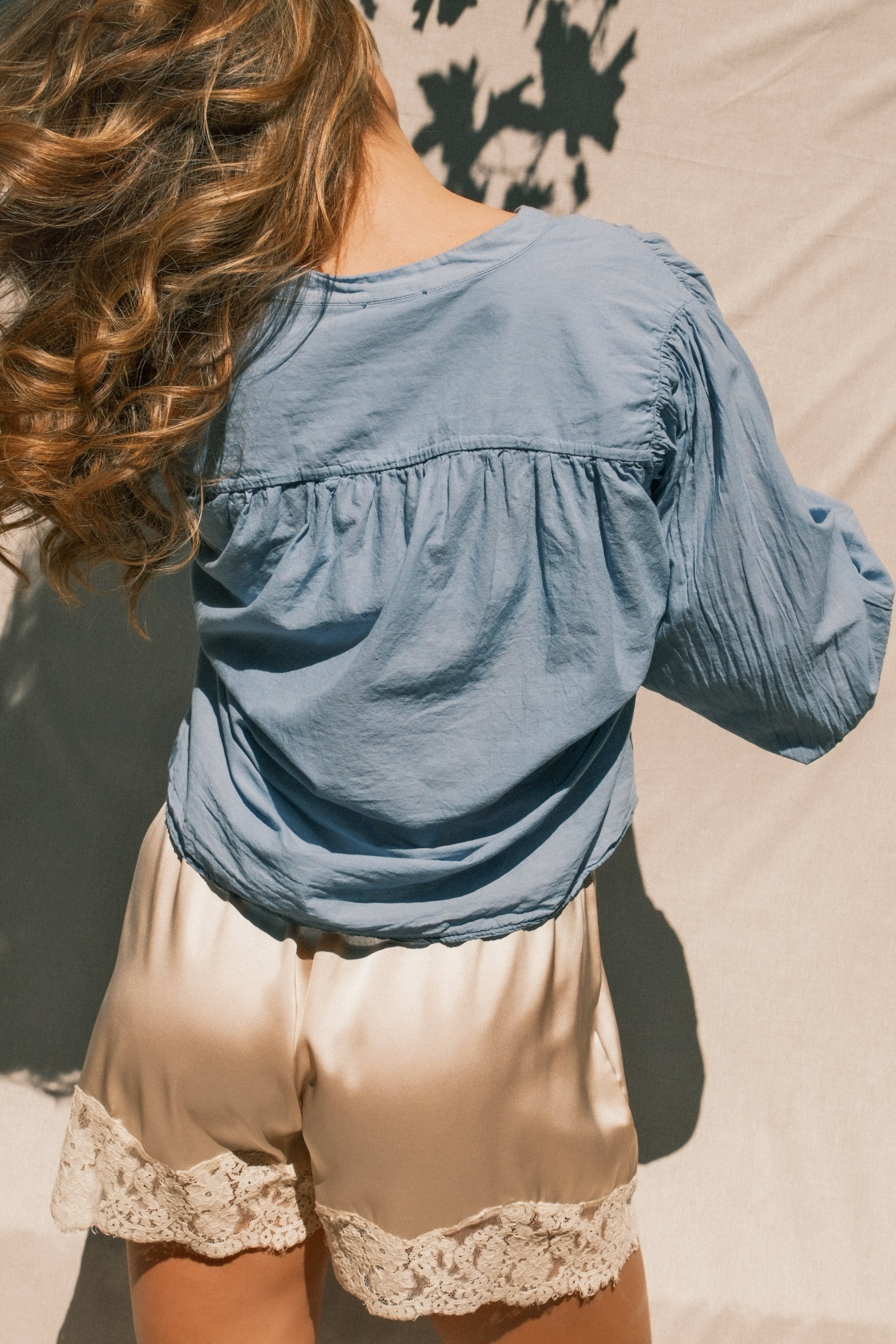 THE NORAH SHIRT DENIMBLUE - Image 9