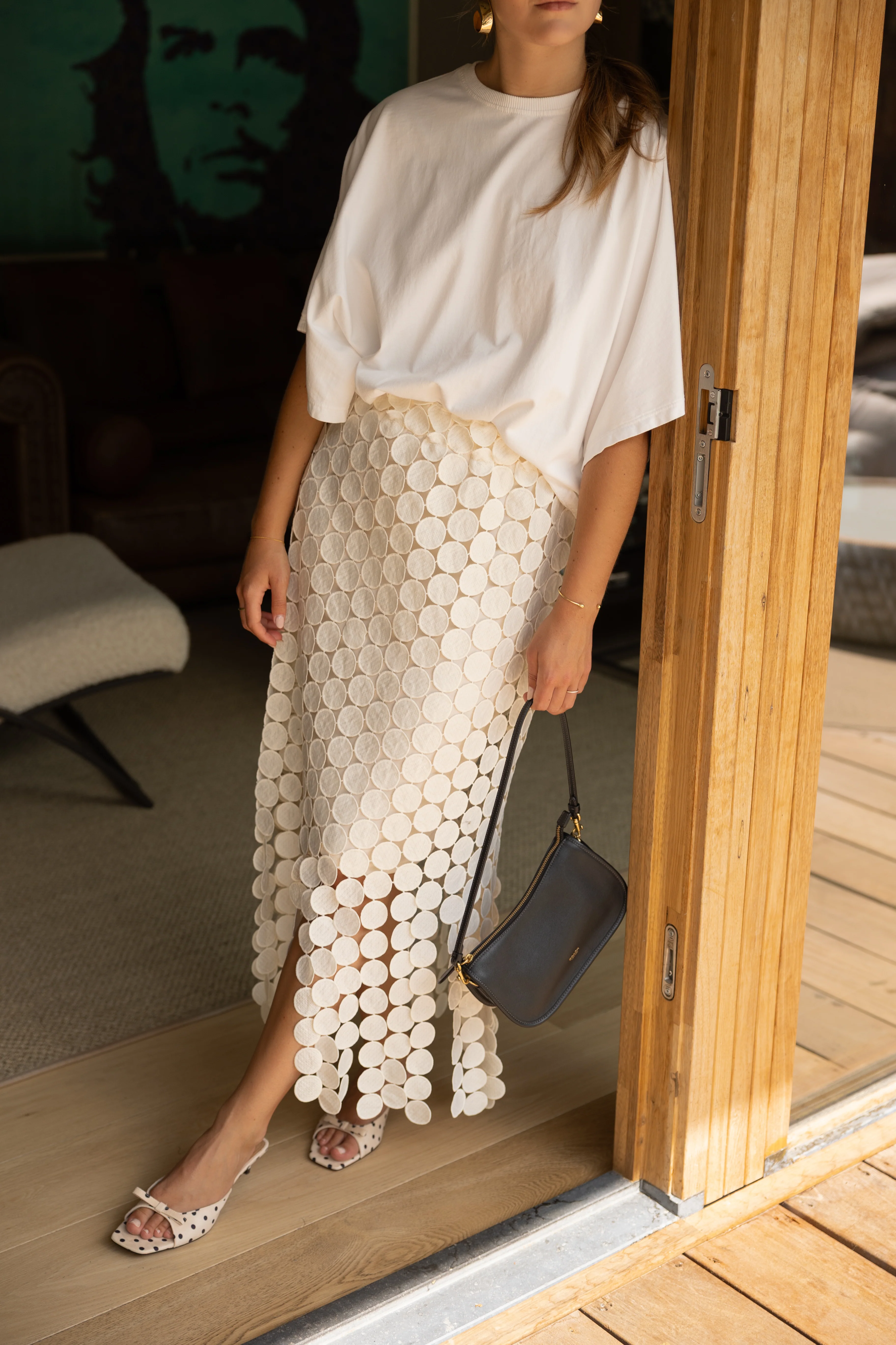 THE OLIVIA SKIRT ECRU - Image 3