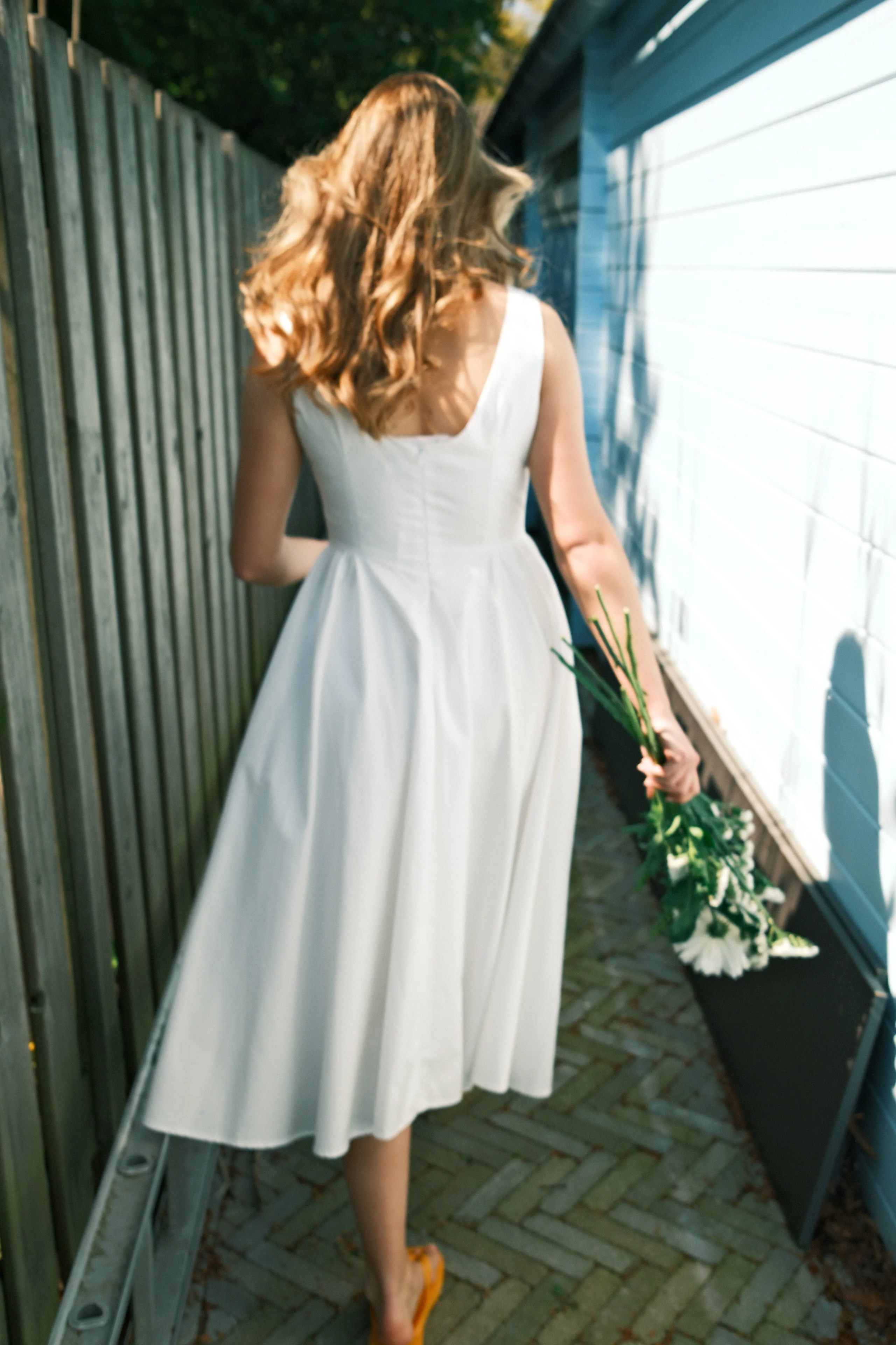 THE ROSIE DRESS WHITE - Image 3