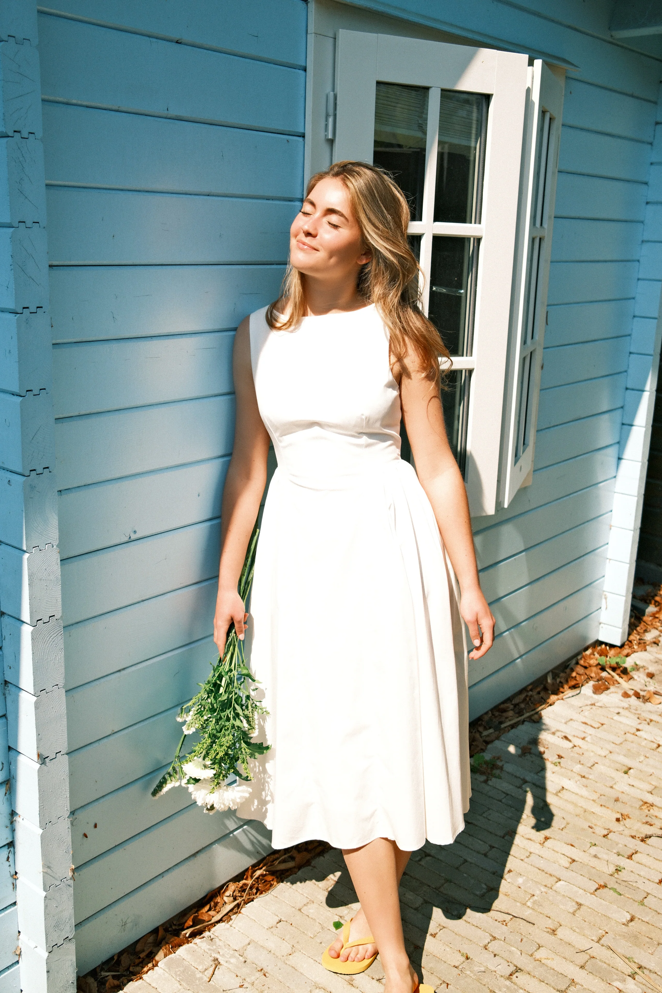 THE ROSIE DRESS WHITE - Image 7
