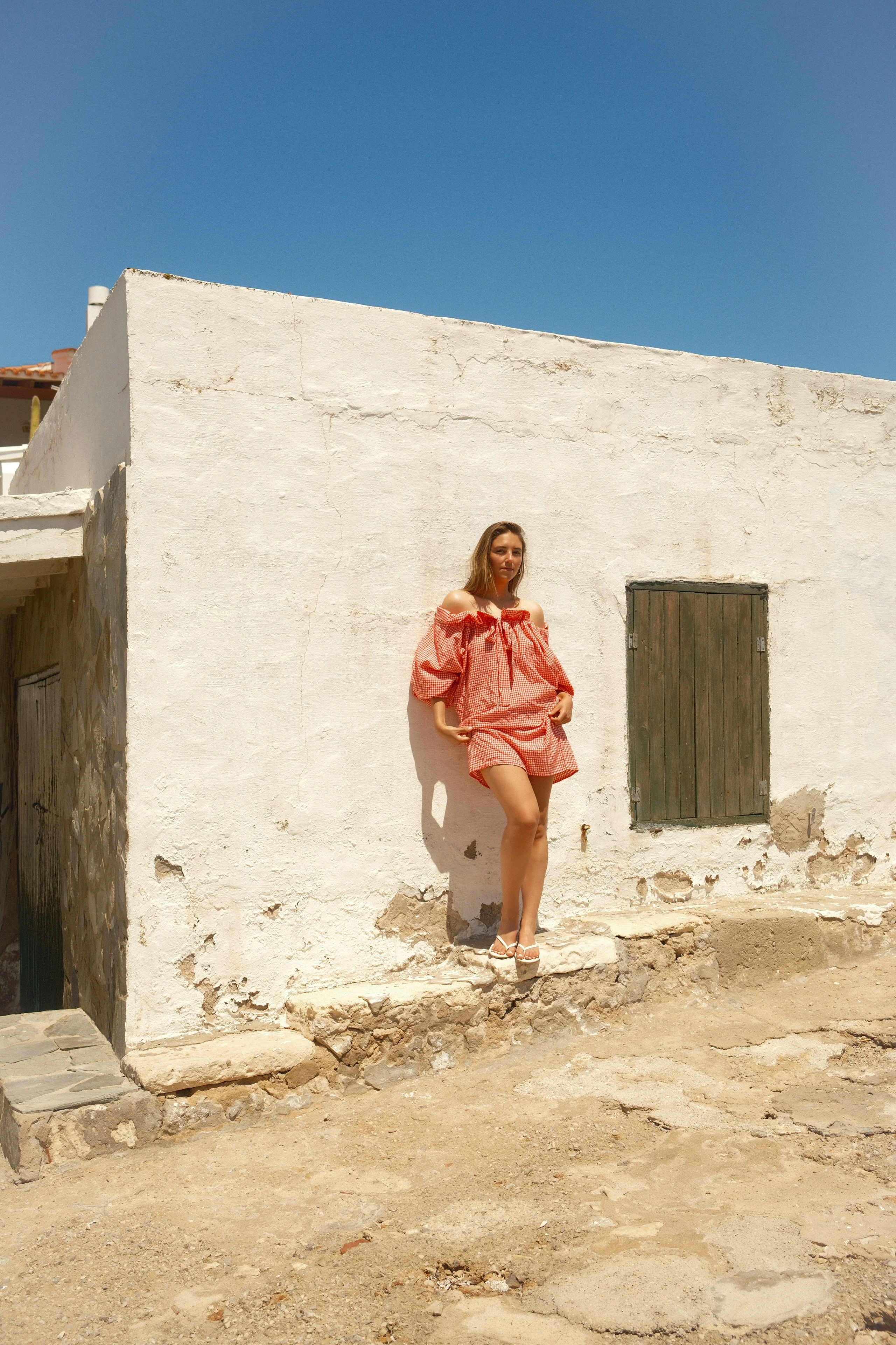 VICHY DRESS RED - Image 8