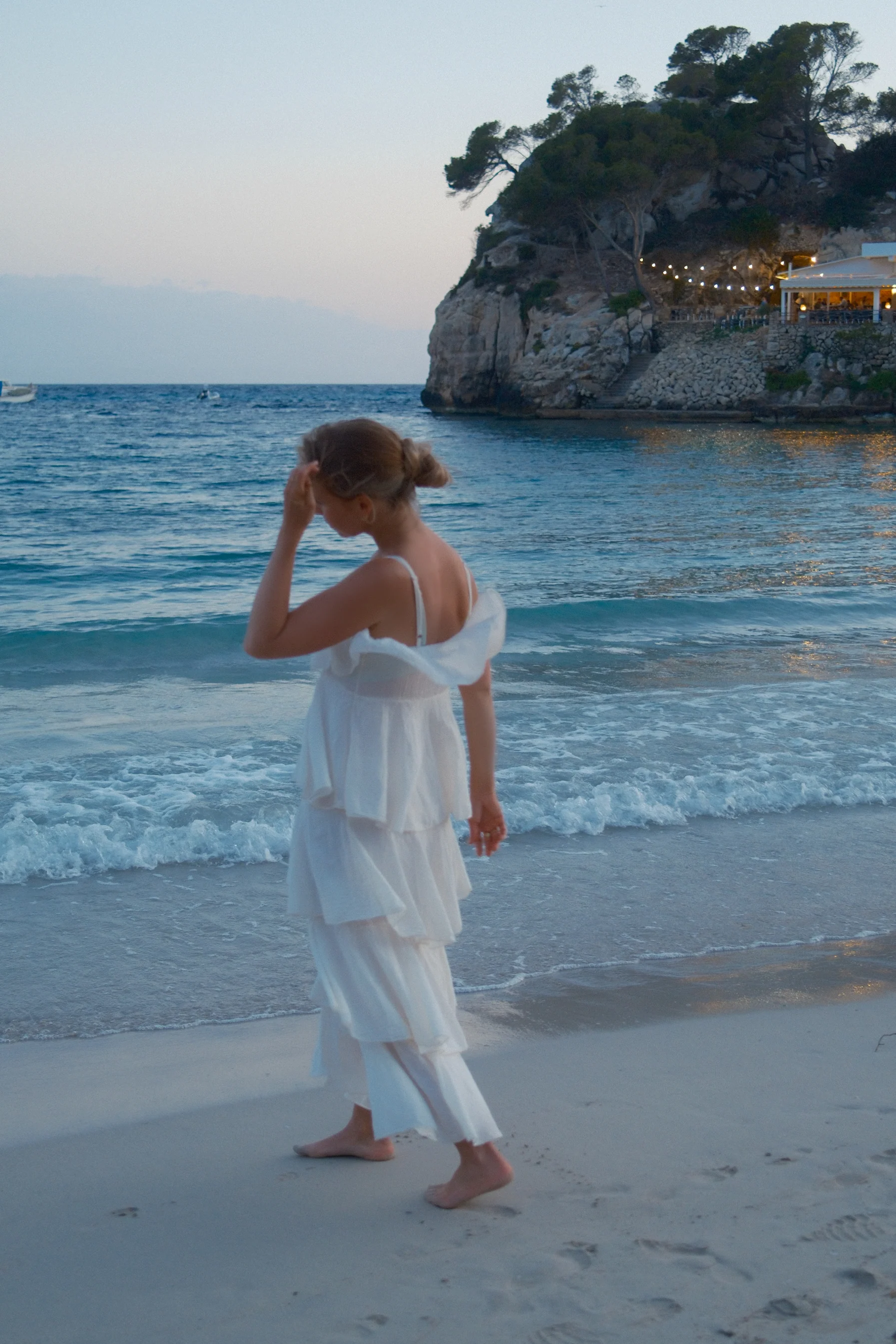 VOLANT MAXI DRESS ECRU - Image 6