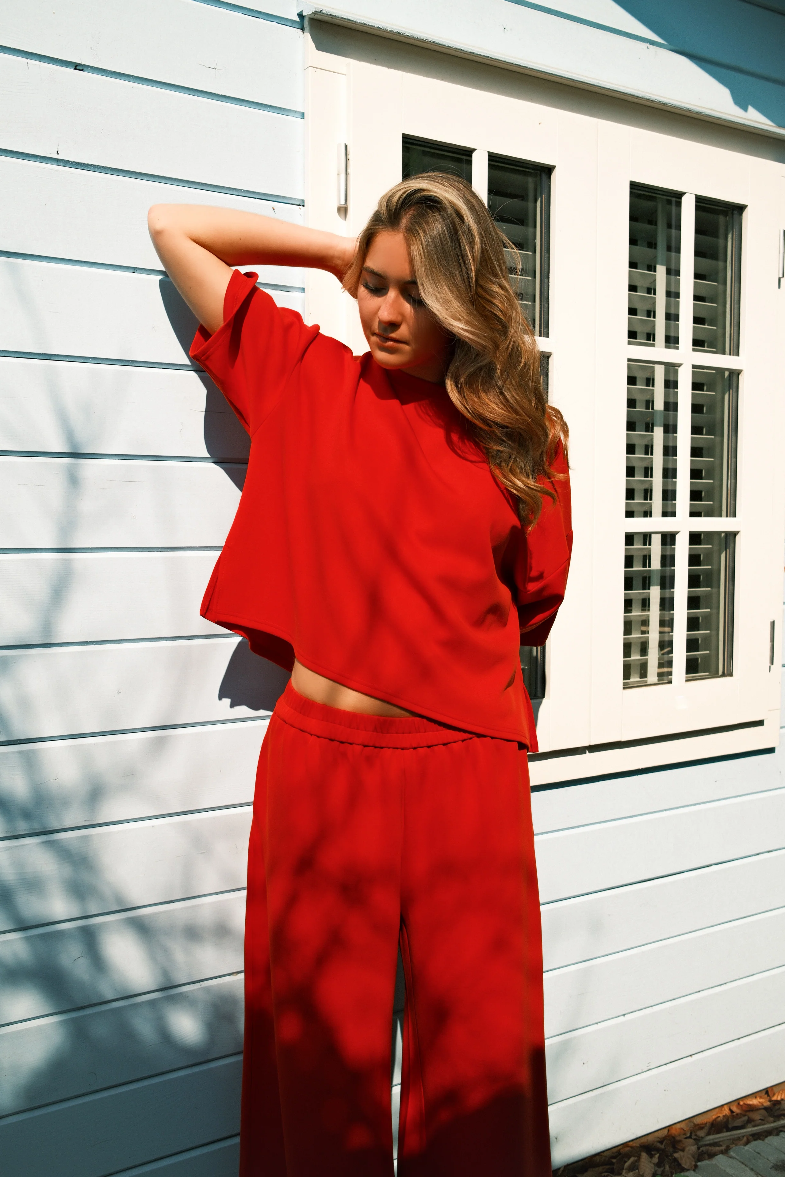 WIDE ATELJEE JOGGER RED - Image 7
