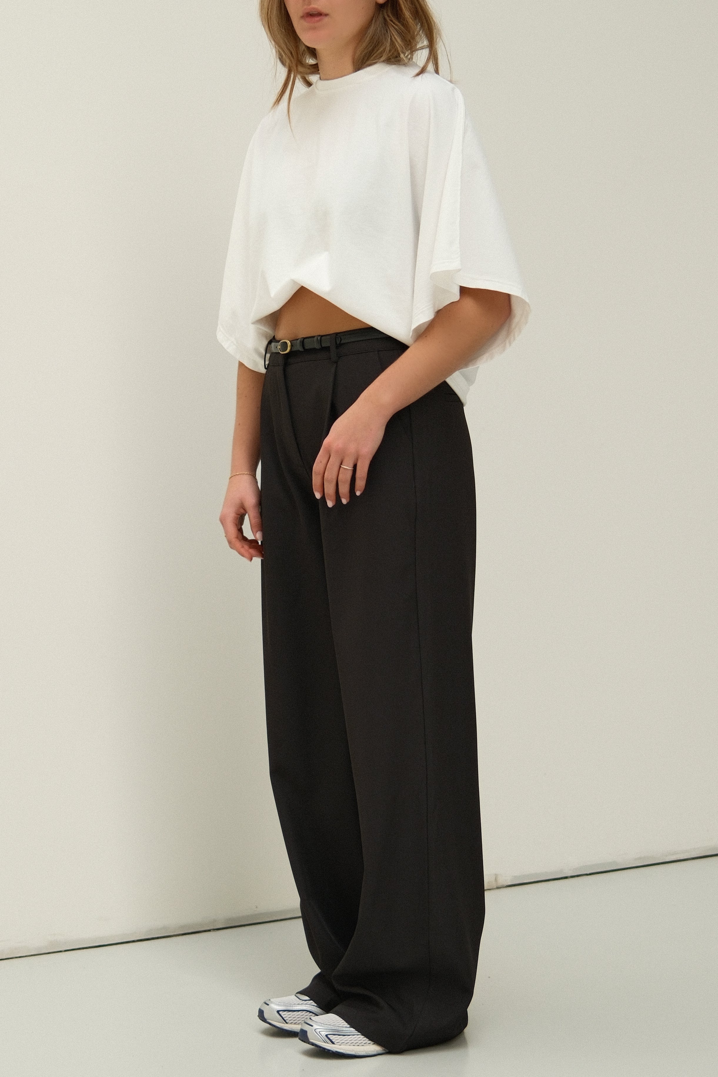 WIDE SLEEVE SAAR TEE WHITE - Image 6